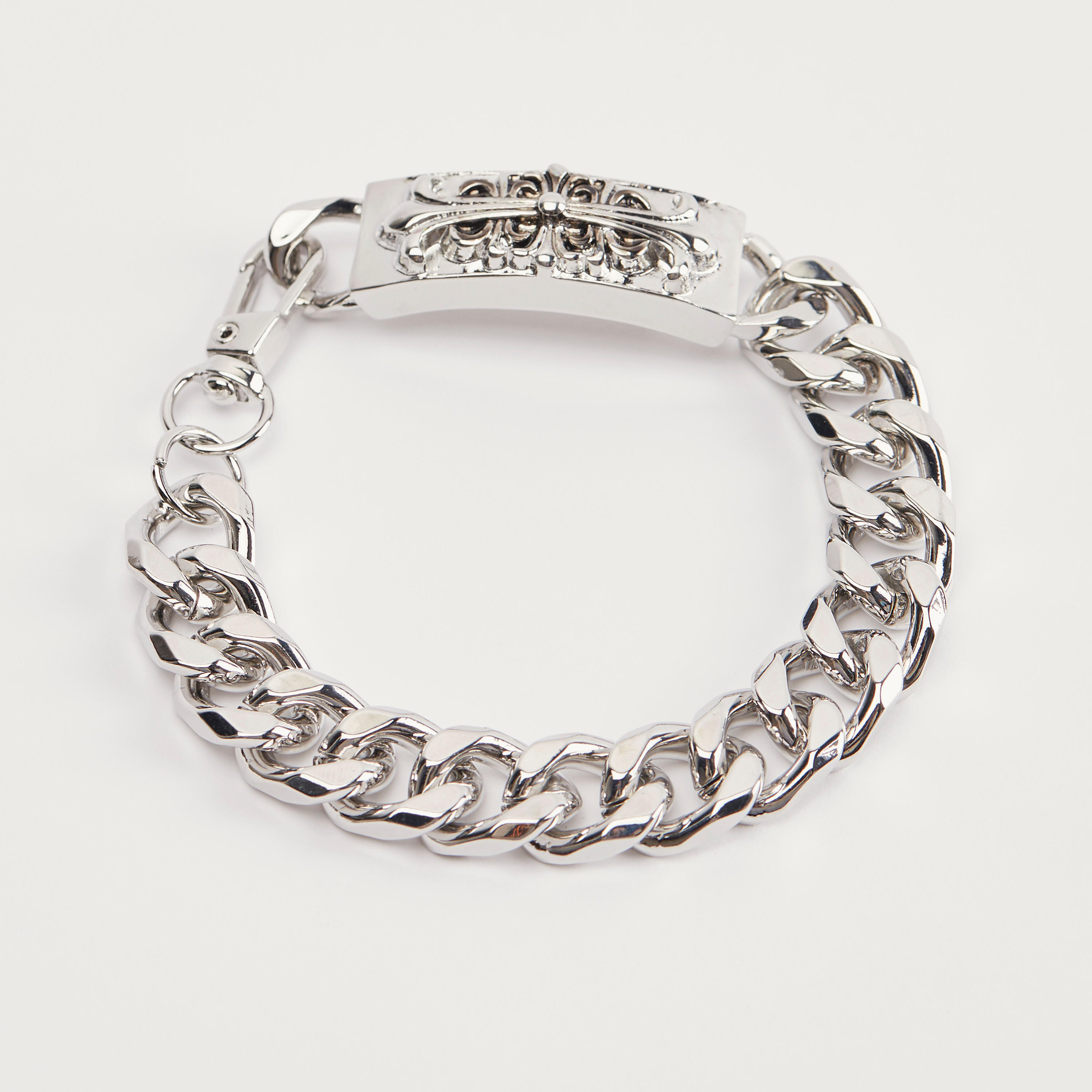 Chunky Chainlink Bracelet with Lobster Clasp-men-watchesandjewellery-bracelets-image-1