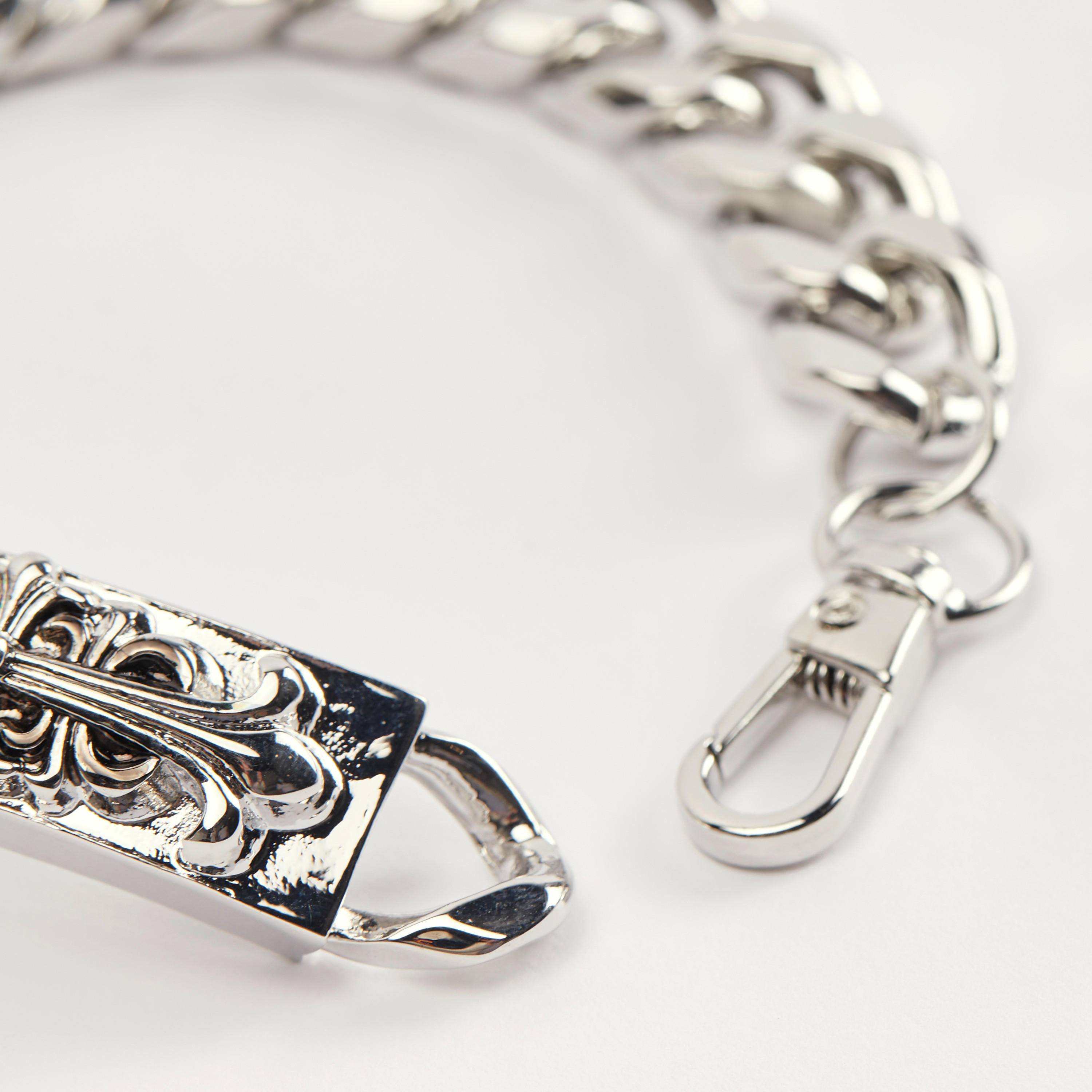 Chunky Chainlink Bracelet with Lobster Clasp-men-watchesandjewellery-bracelets-image-3