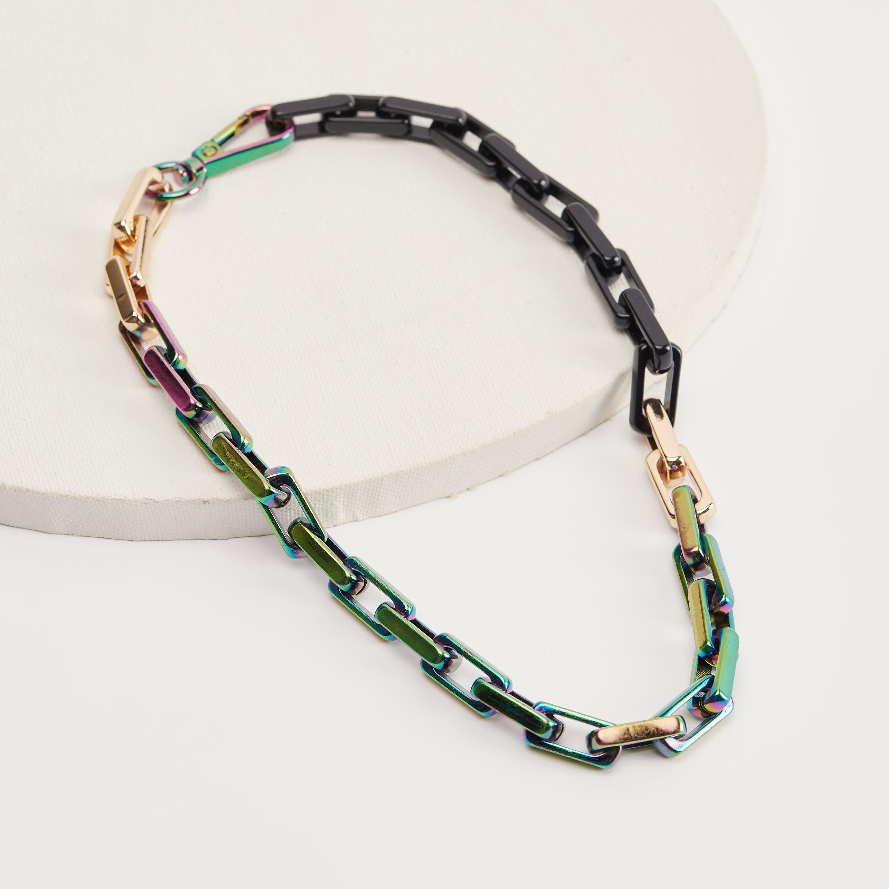 سوار سلسلة متدرج الألوان بمشبك إغلاق-men-watchesandjewellery-bracelets-image-4