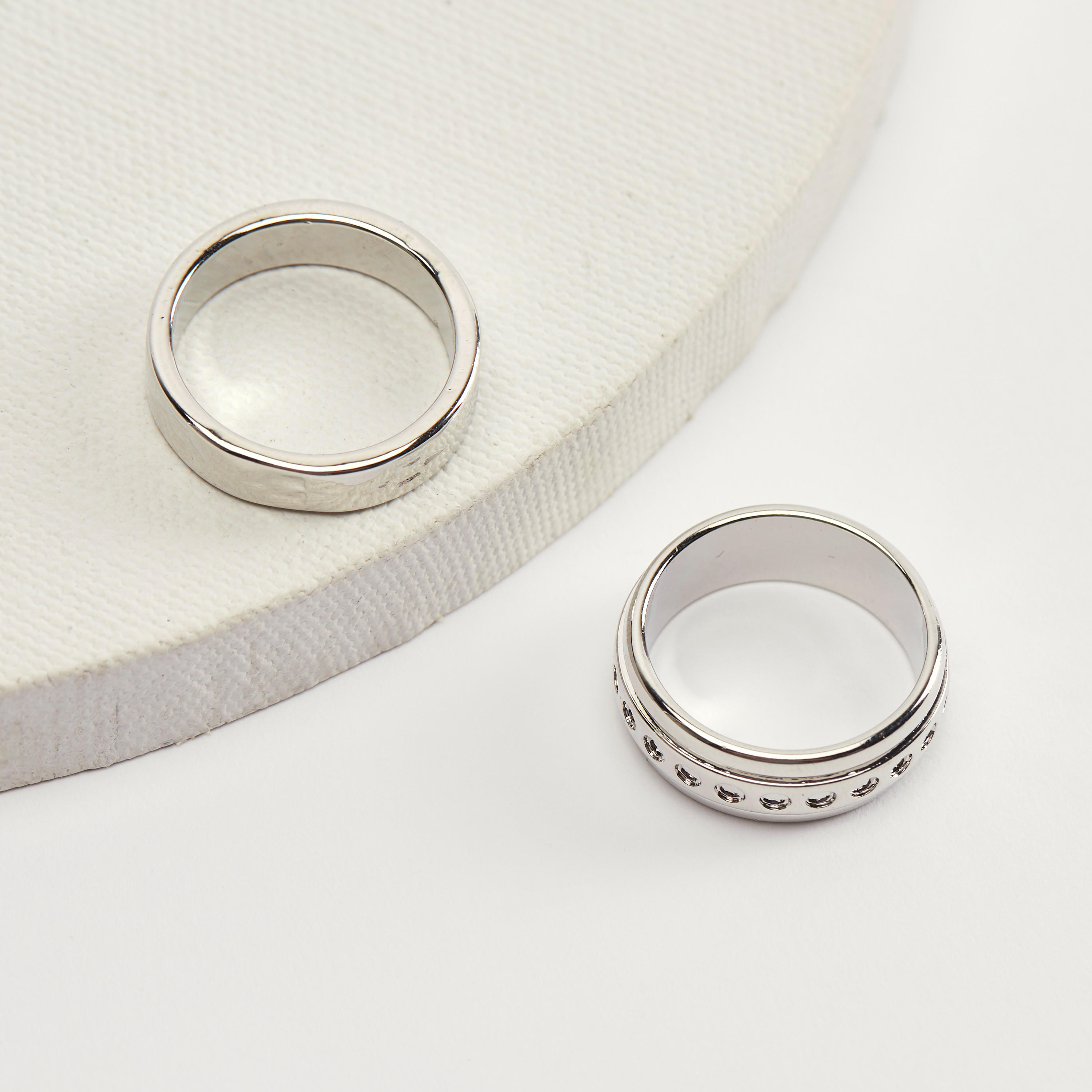 Set of 2 - Assorted Rings-men-watchesandjewellery-rings-image-1