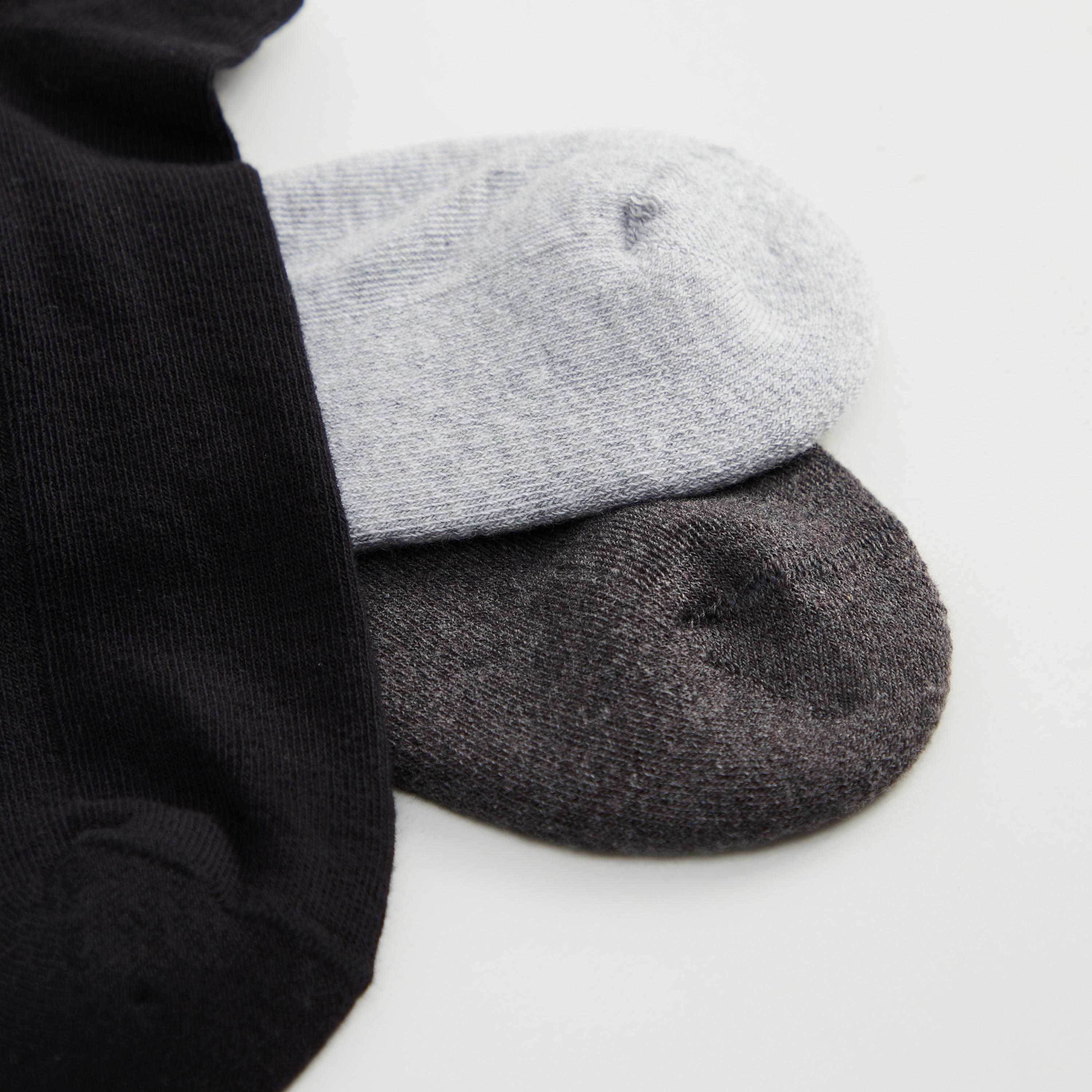 Set of 3 - Solid Ankle Length Socks-men-socks-image-4
