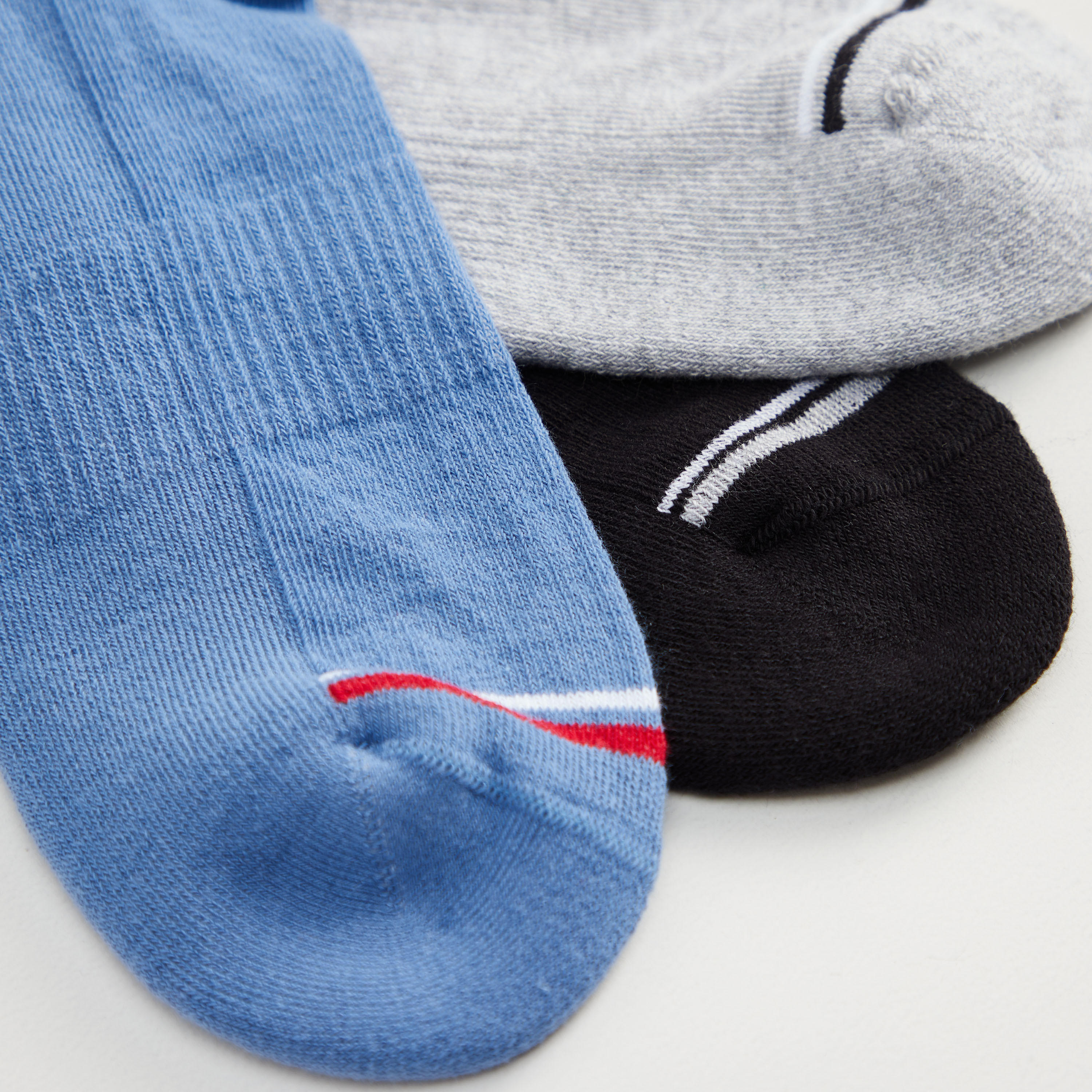 جوارب متنوعة بطول الكاحل - طقم من 3-men-socks-image-4
