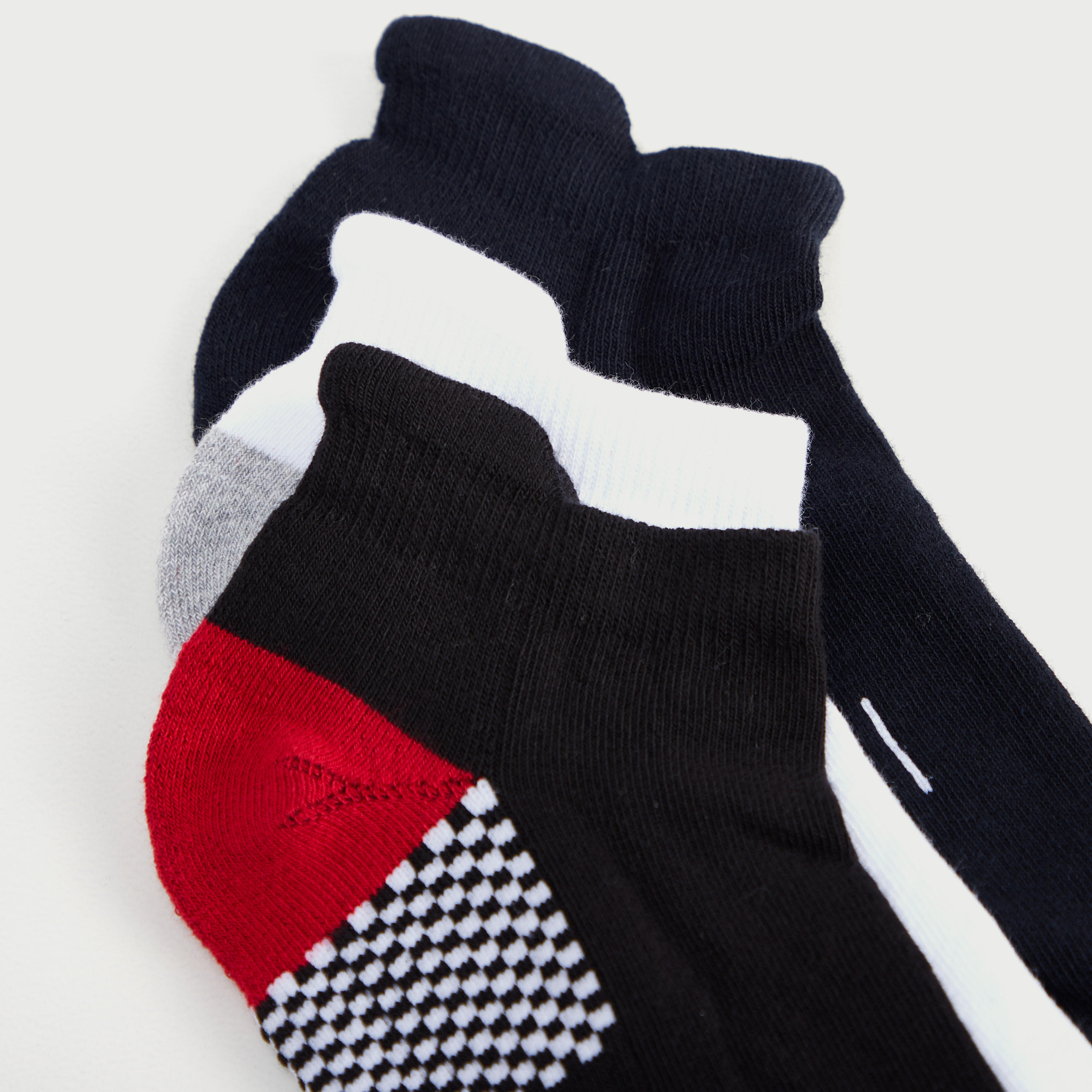 Set of 3 - Assorted Ankle Length Socks-men-socks-image-3