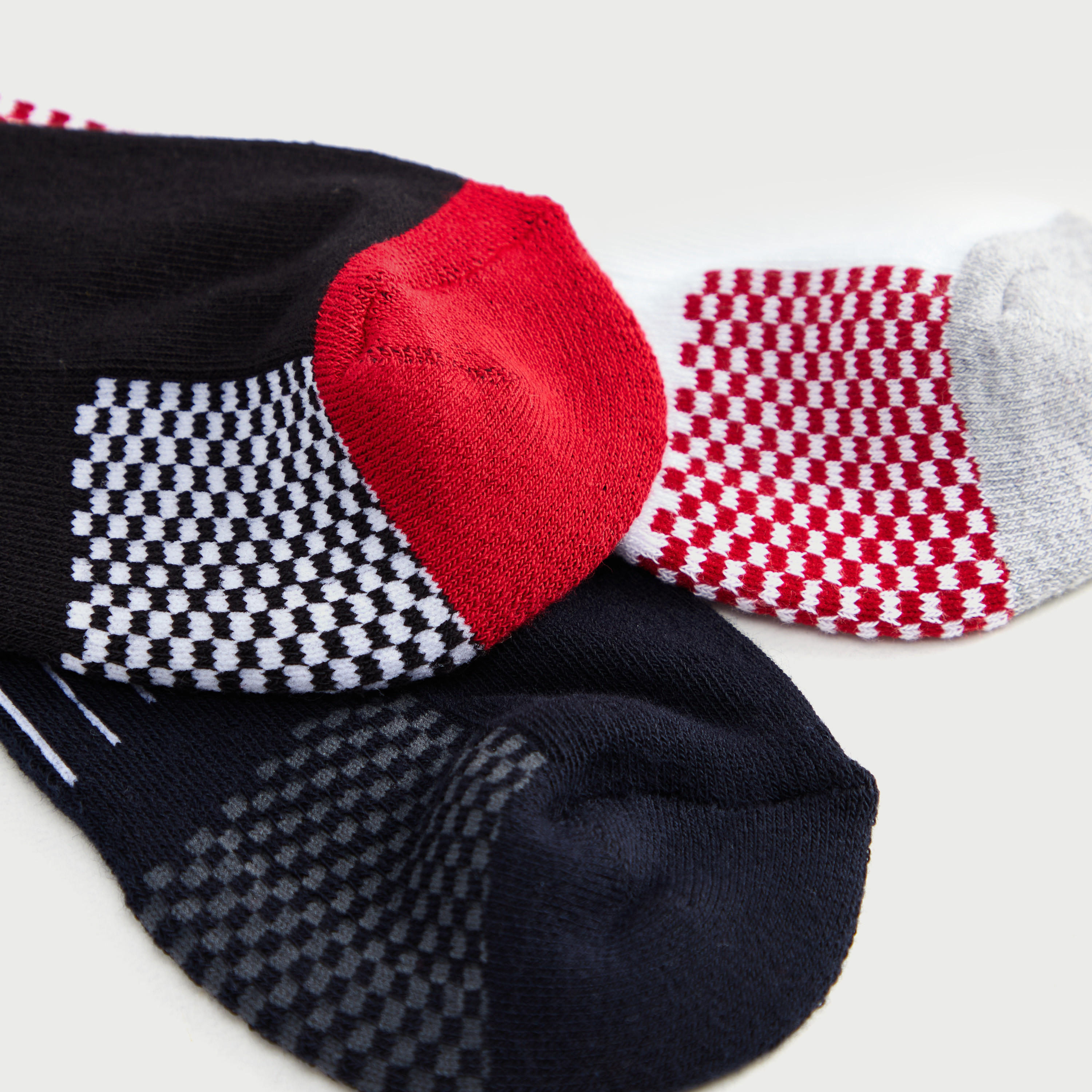 Set of 3 - Assorted Ankle Length Socks-men-socks-image-4