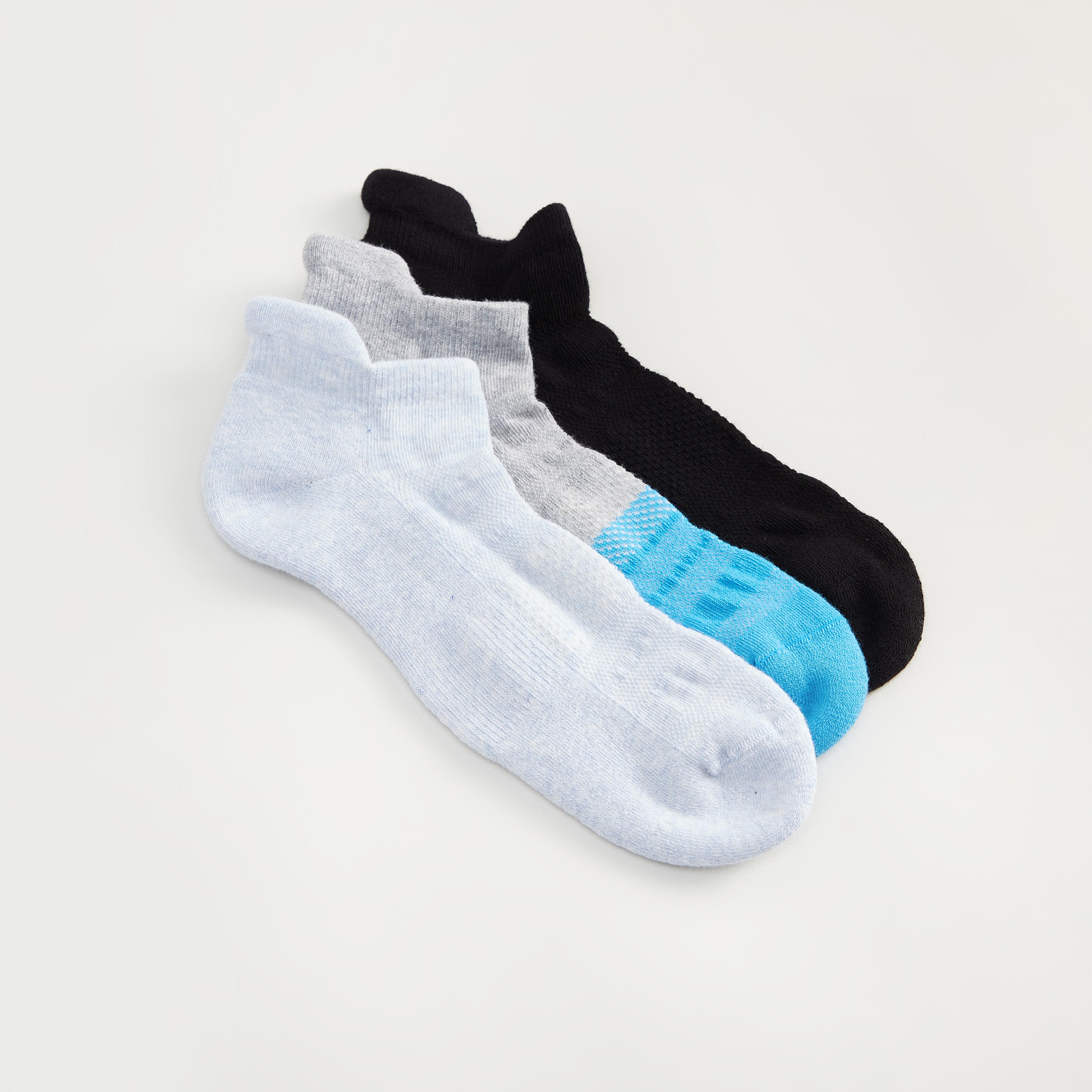 جوارب متنوعة بطول الكاحل - طقم من 3-men-socks-image-2