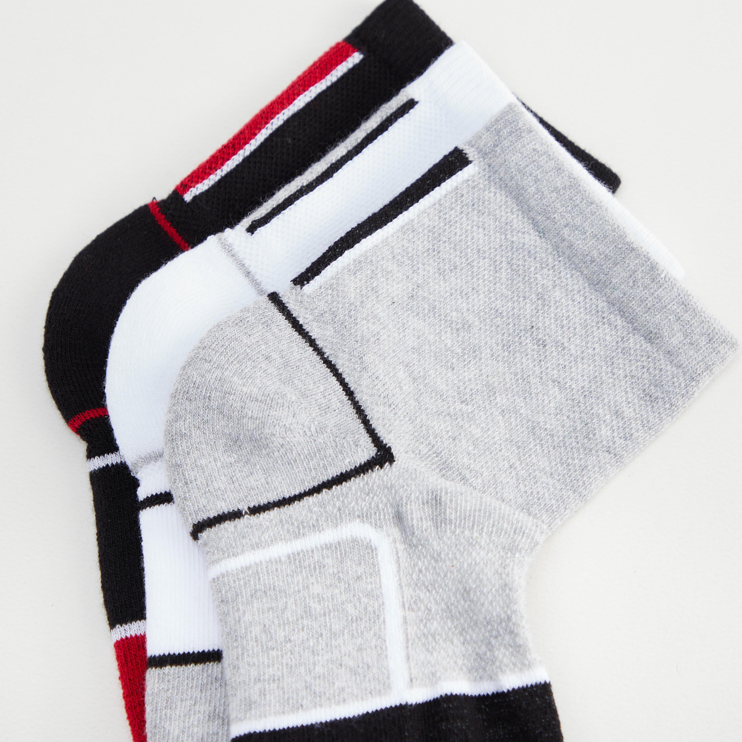 Set of 3 - Assorted Ankle Length Socks-men-socks-image-3