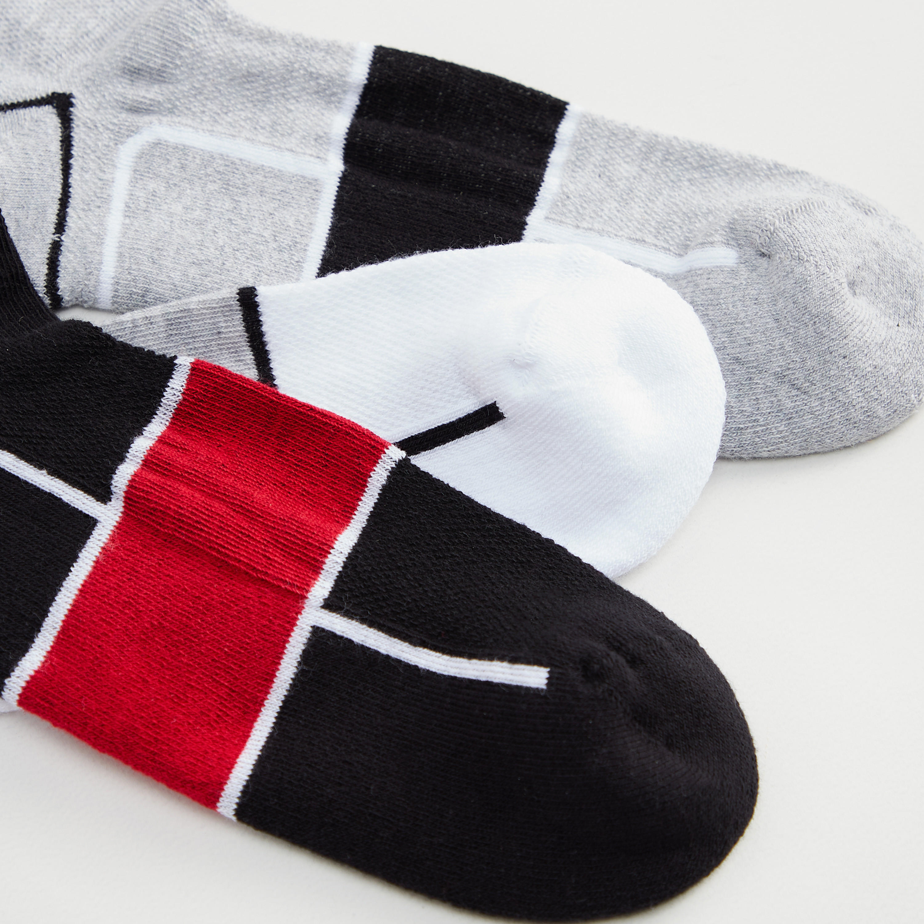Set of 3 - Assorted Ankle Length Socks-men-socks-image-4