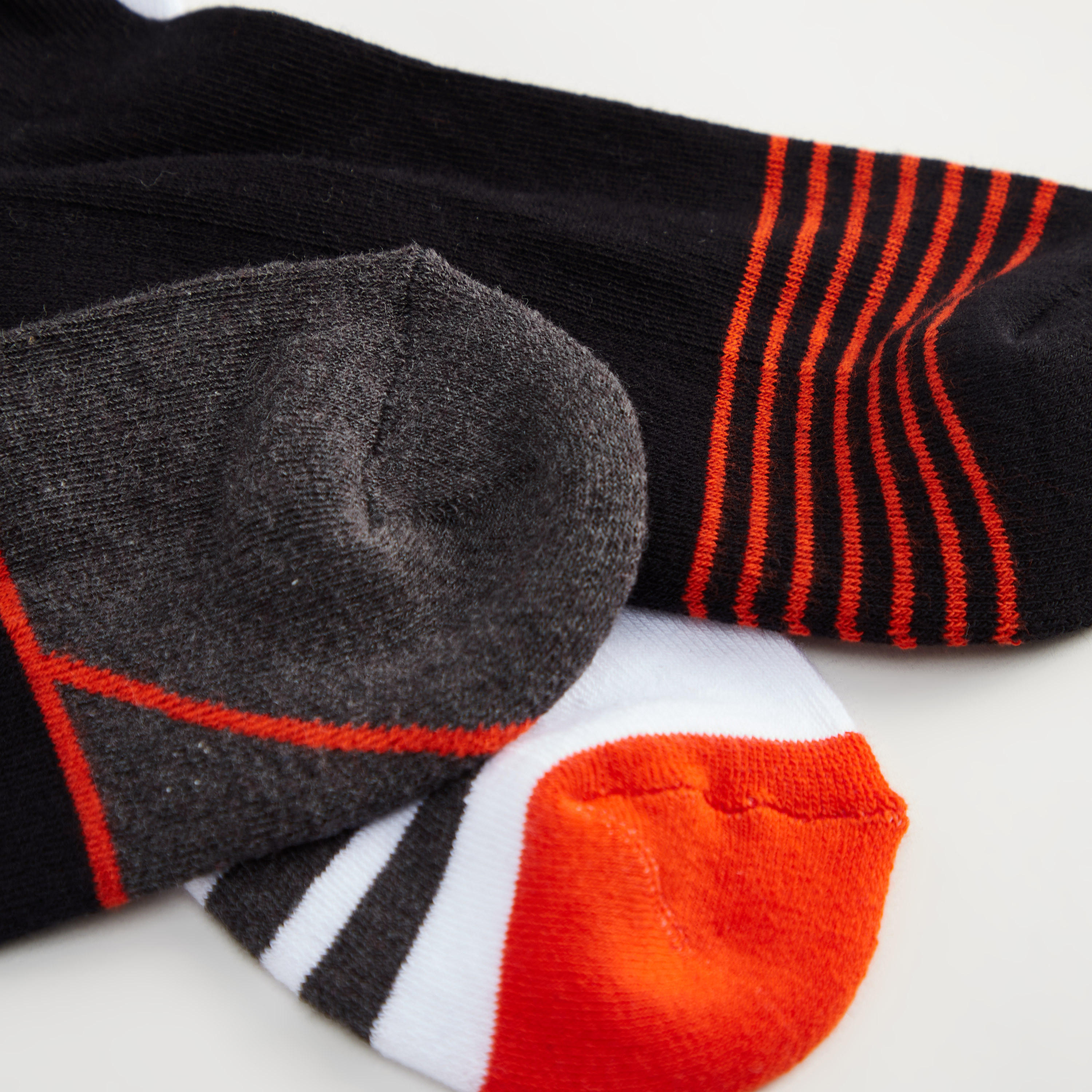 جوارب بطول الكاحل وبطبعات - طقم من 3-men-socks-image-1