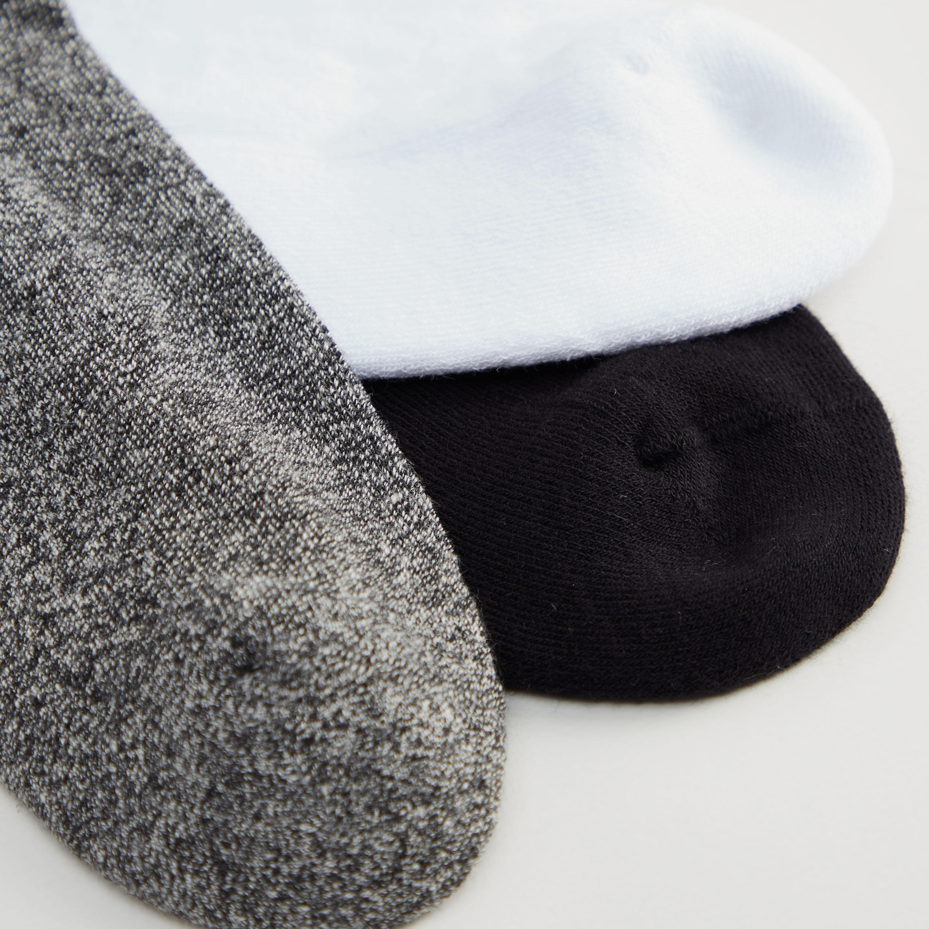 Set of 3 - Solid Ankle Length Socks-men-socks-image-4
