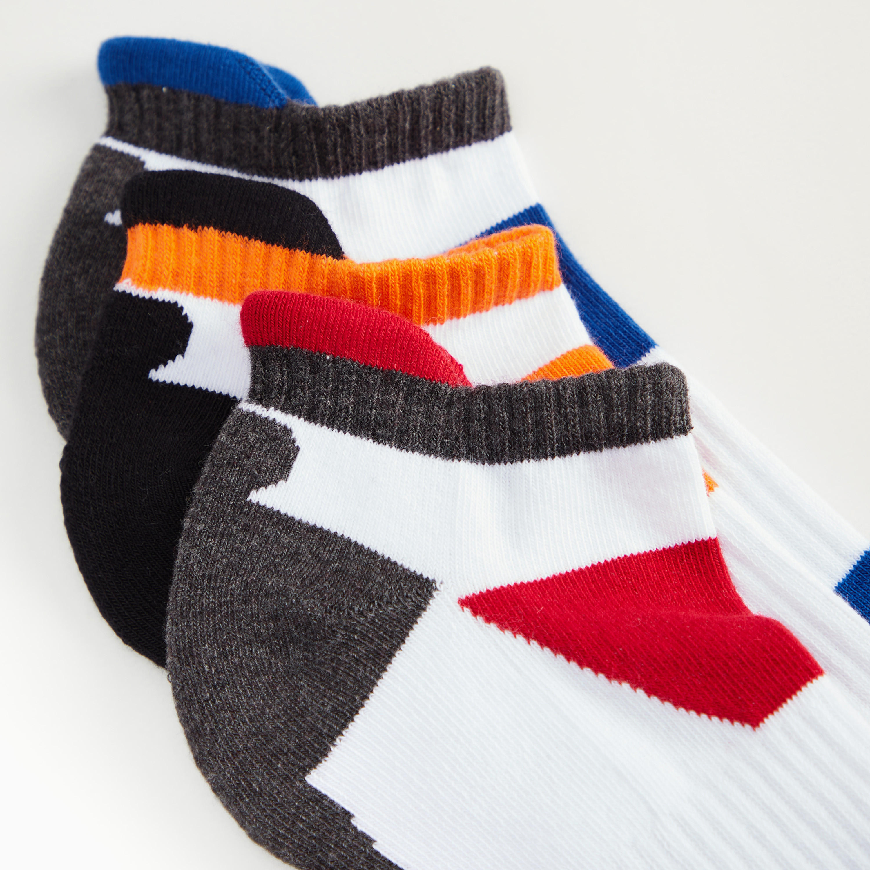 جوارب قوالب ملونة بطول الكاحل - طقم من 3 أزواج-men-socks-image-3