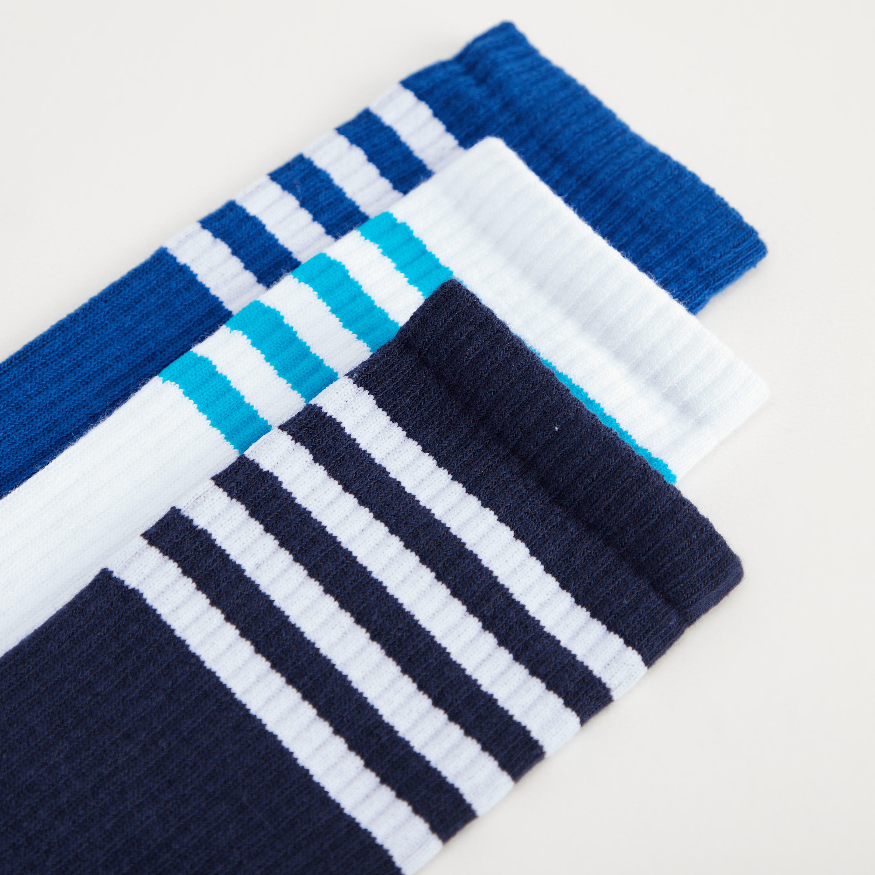Set of 3 - Assorted Calf Length Socks-men-socks-image-3