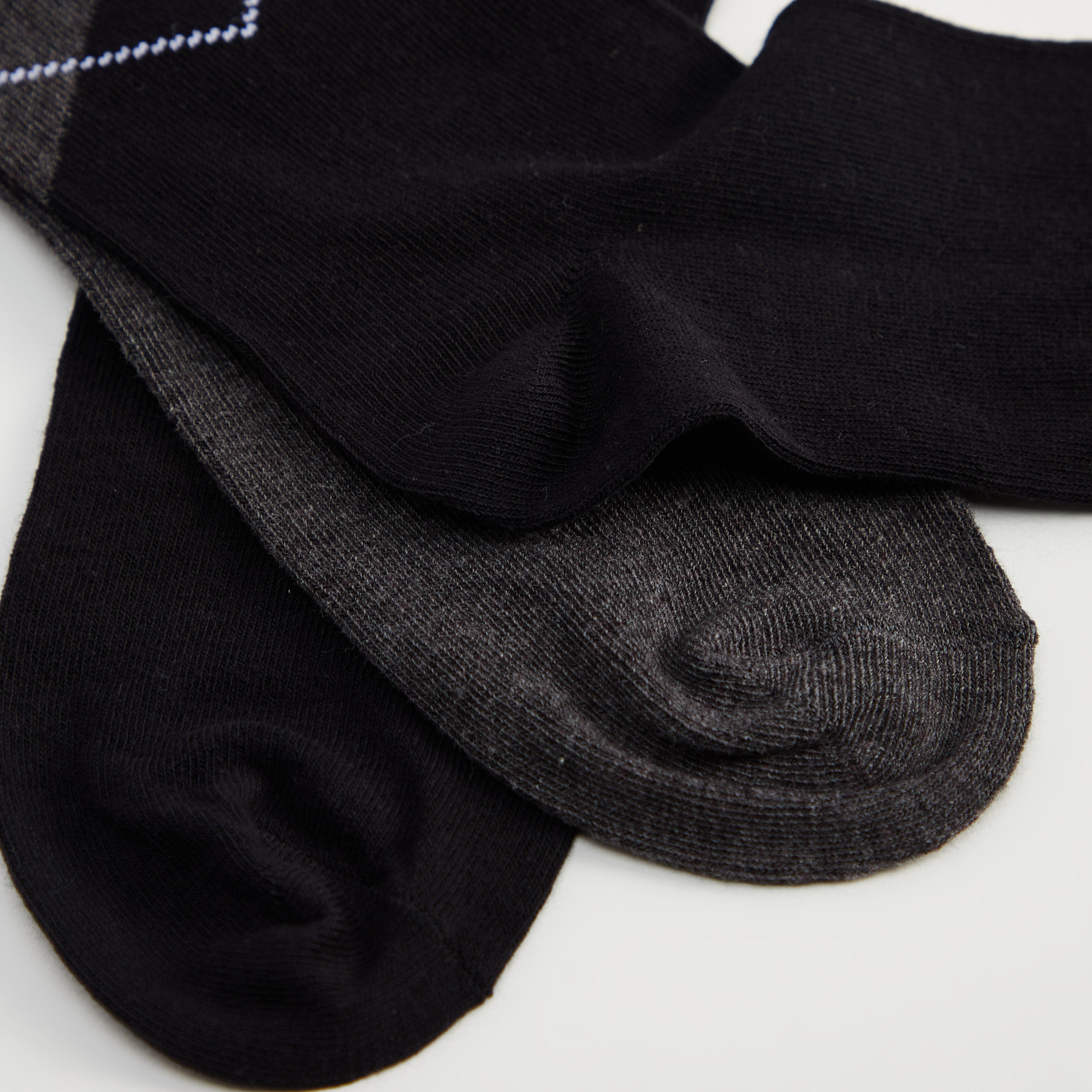 جوارب متنوّعة بطول ربلة السّاق - طقم من 3-men-socks-image-4