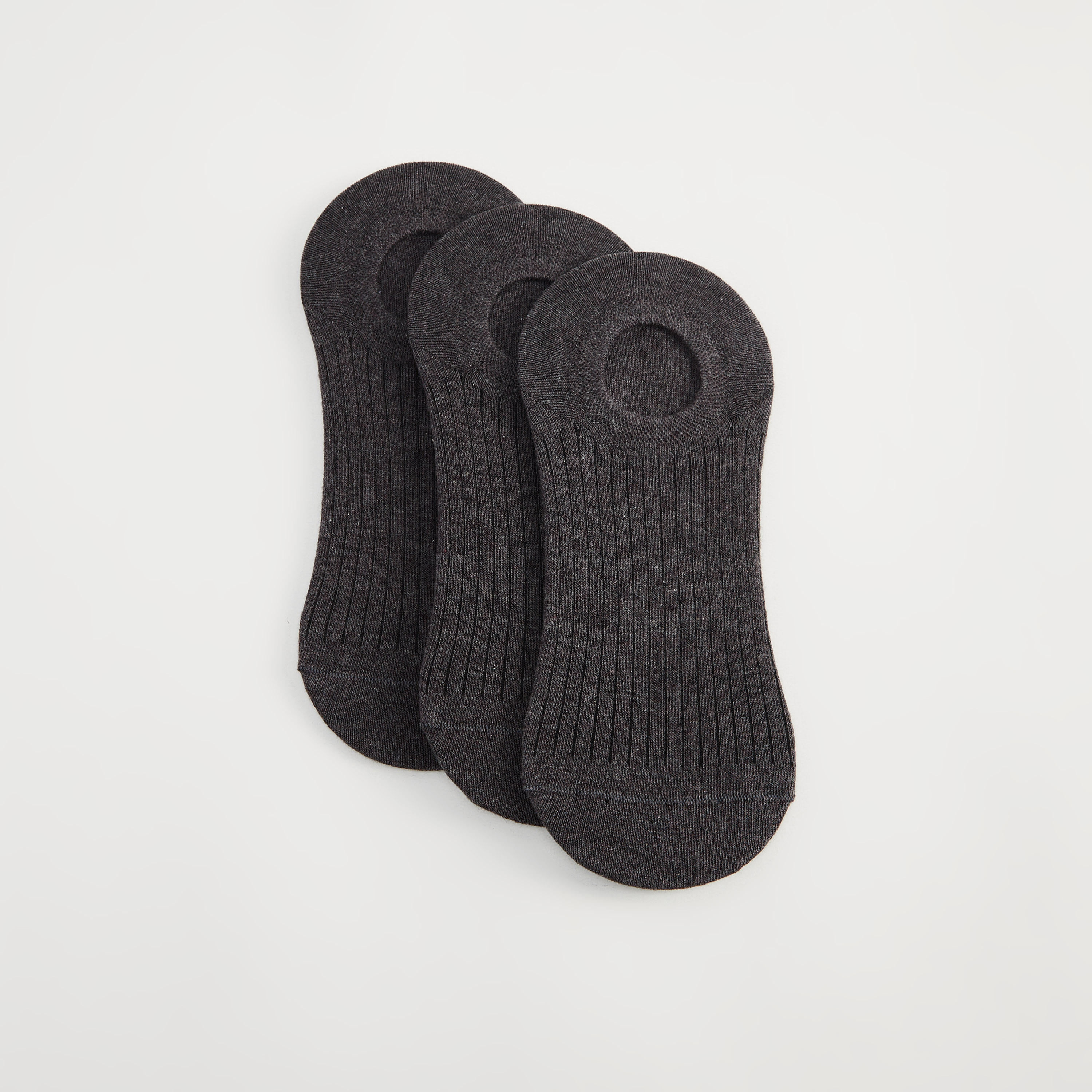 جوارب مخطّطة غير مرئية  - طقم من 3-men-socks-image-1