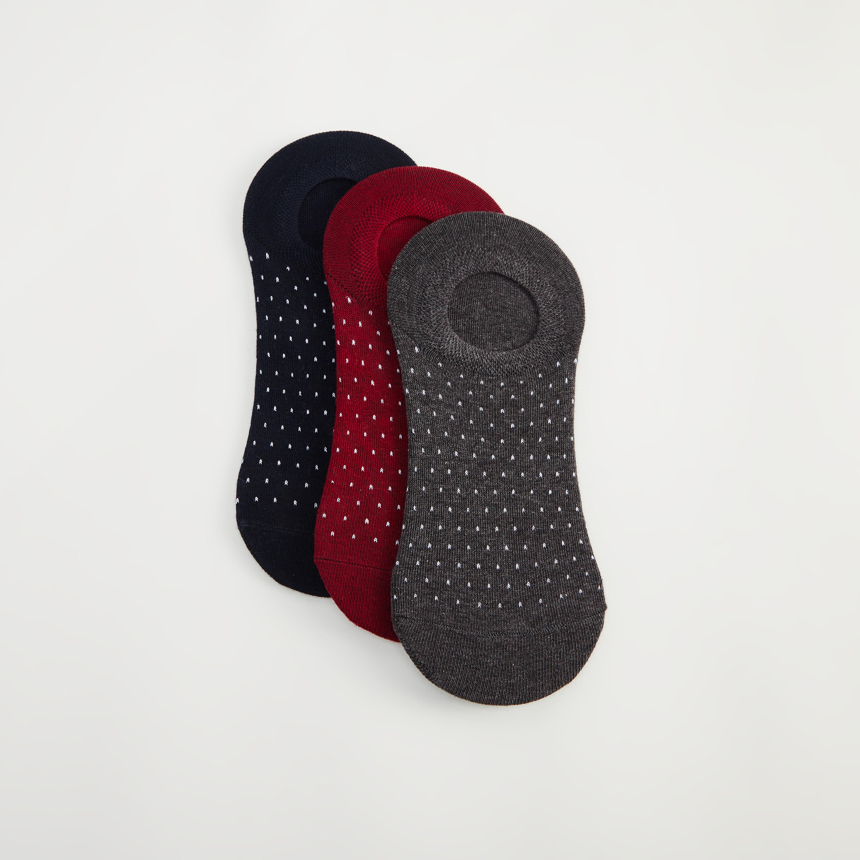 جوارب غير مرئيّة بطبعات - طقم من 3-men-socks-image-1