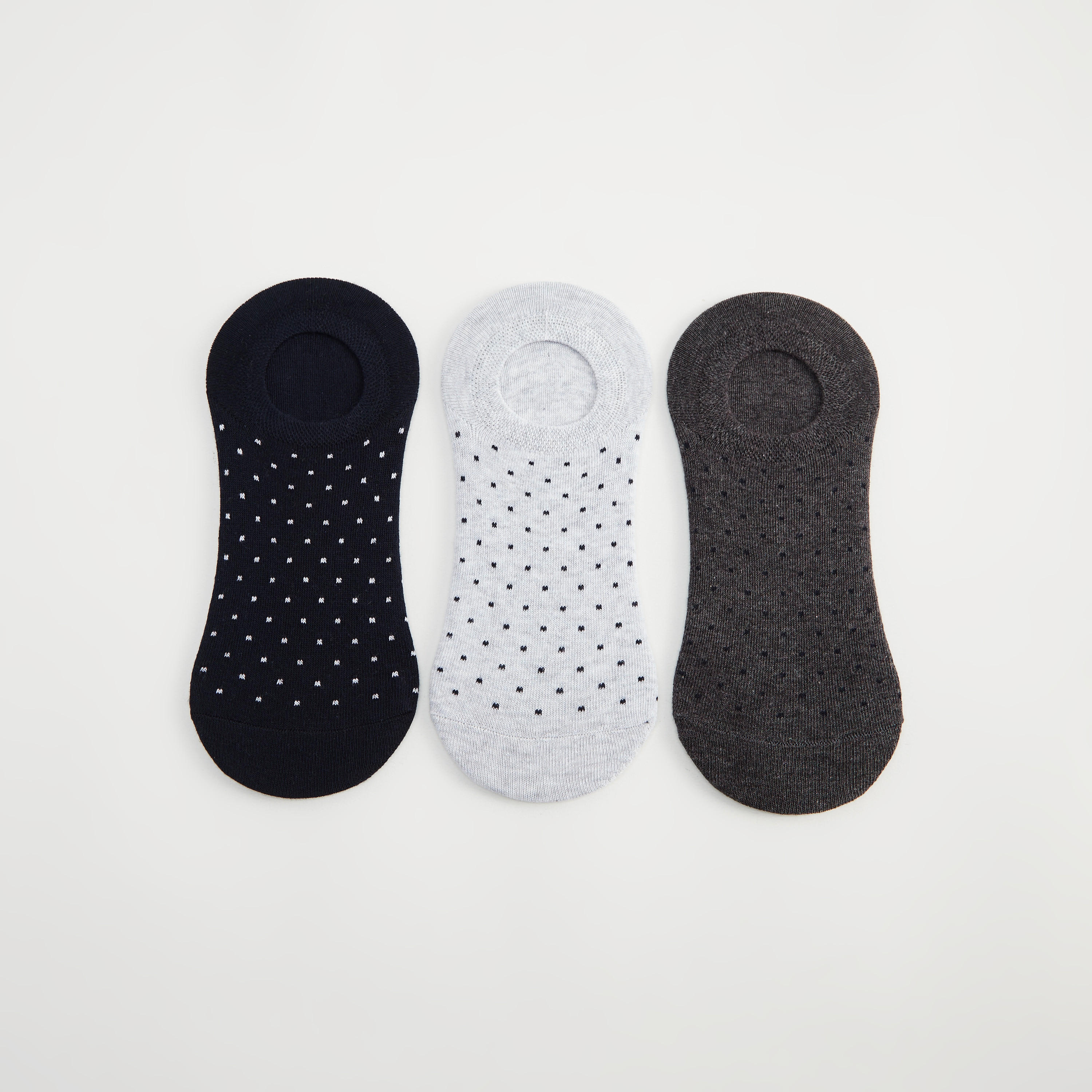 جوارب غير مرئيّة بطبعات - طقم من 3-men-socks-image-2