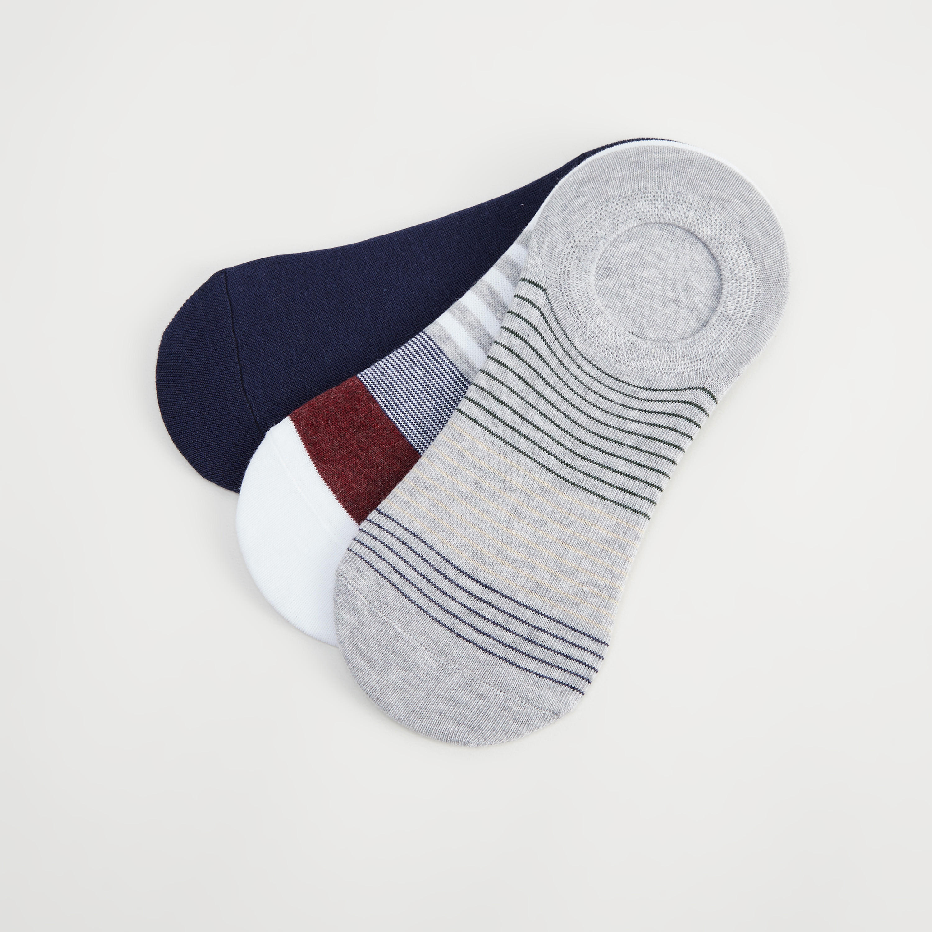 جوارب غير مرئية متنوّعة - طقم من 3 أزواج-men-socks-image-3