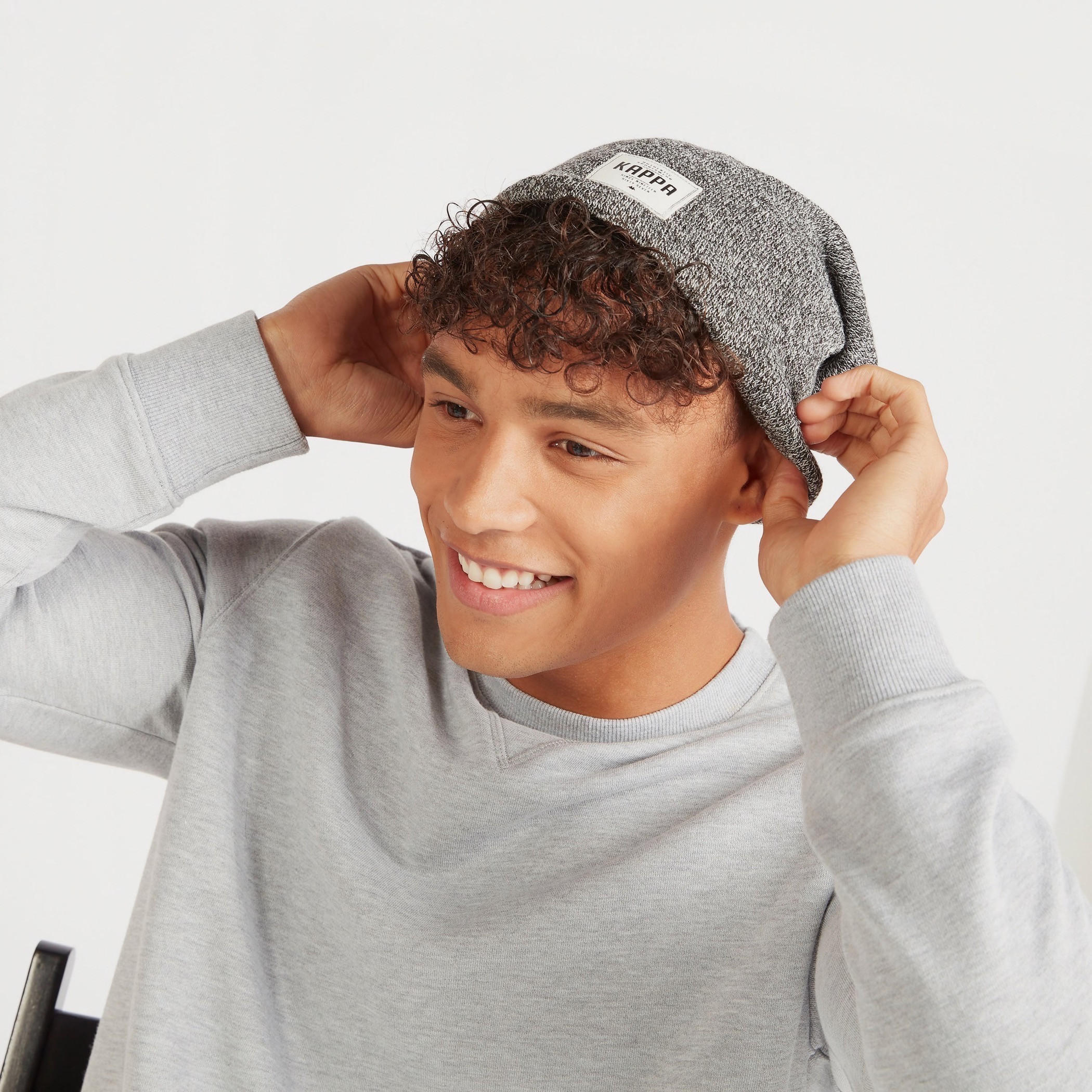 Kappa Textured Beanie Cap-men-clothing-sportswearandactivewear-accessories-image-2