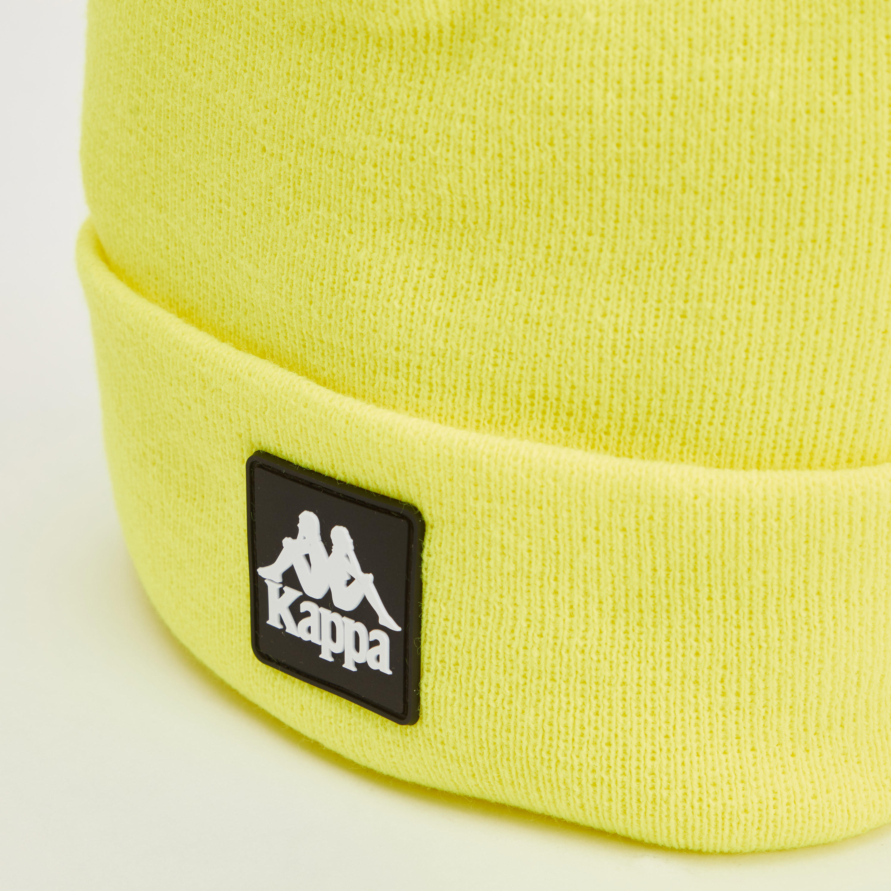 Kappa Solid Beanie with Cuffed Hem-men-caps-image-3