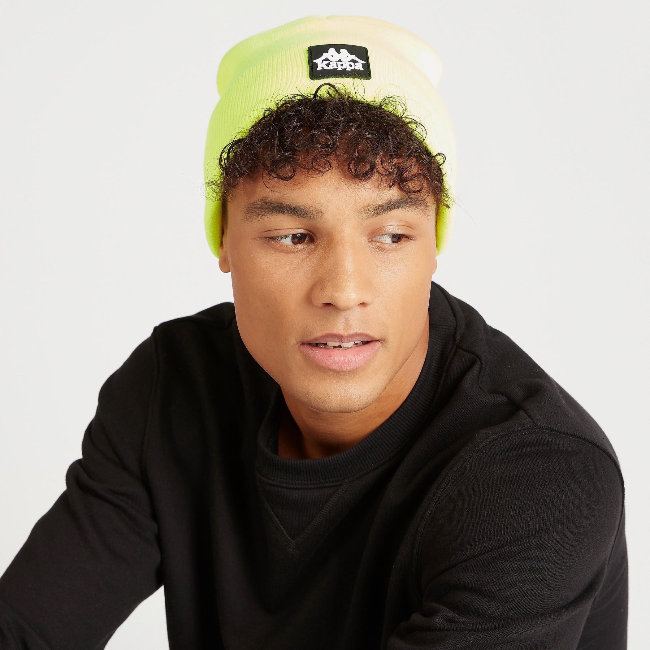 Kappa Solid Beanie with Cuffed Hem-men-caps-image-2