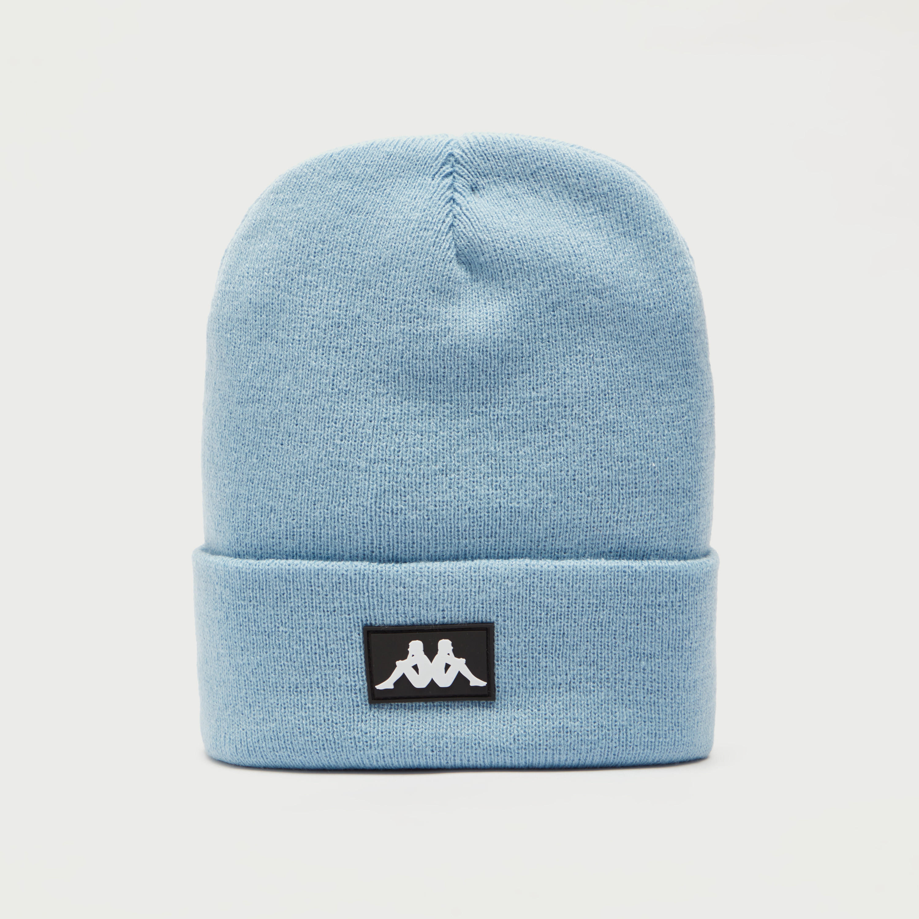 Kappa Solid Beanie with Cuffed Hem-men-caps-image-1