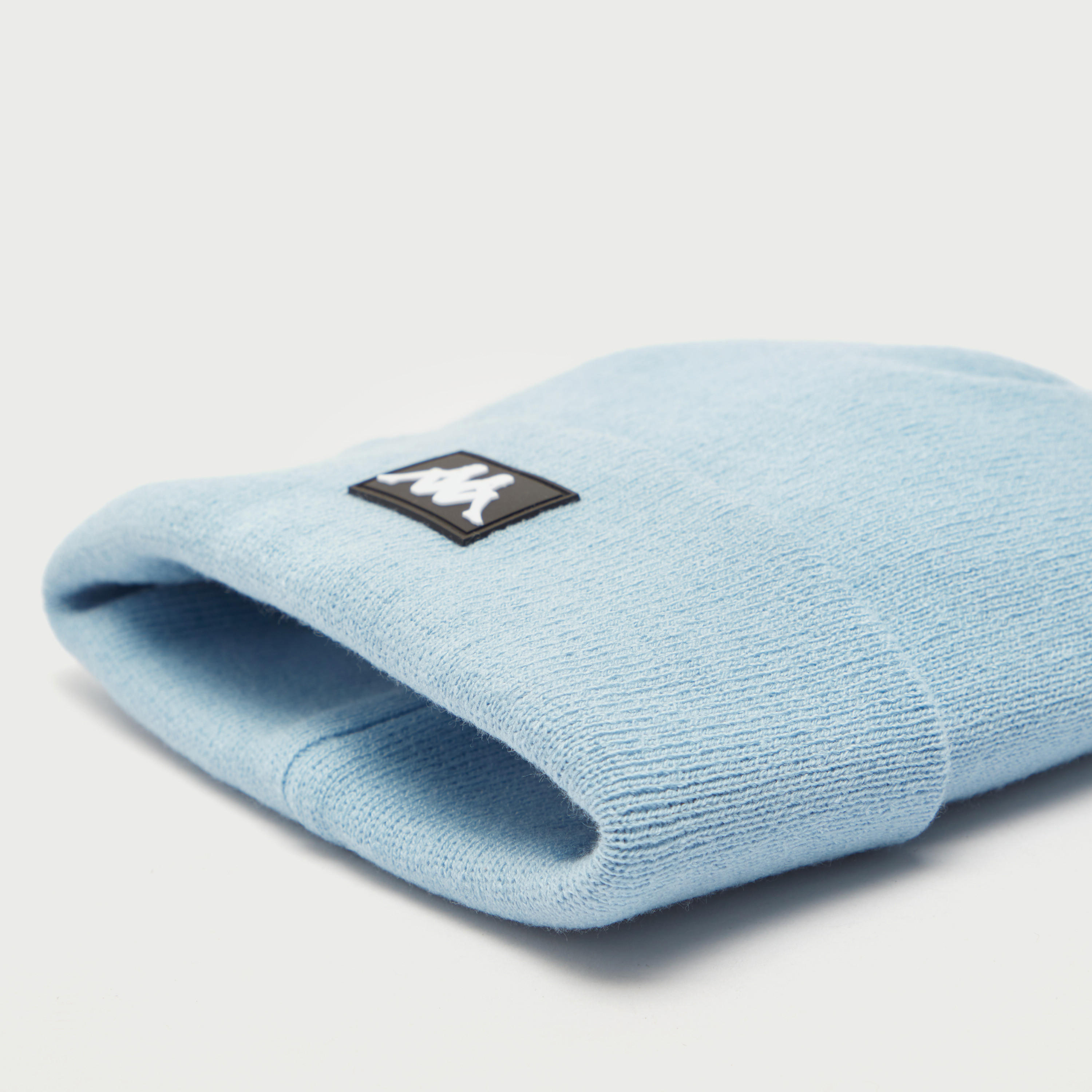 Kappa Solid Beanie with Cuffed Hem-men-caps-image-5