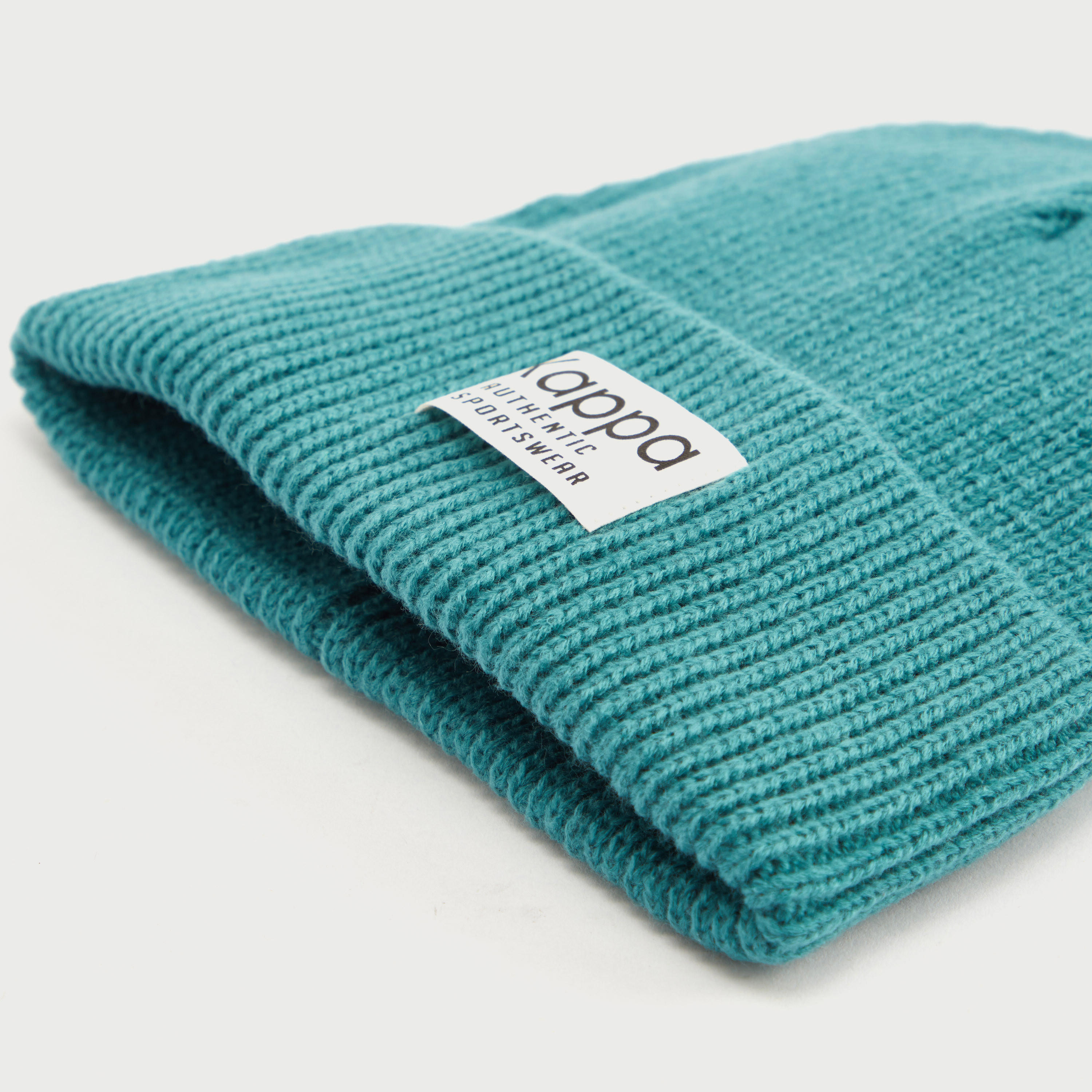 Kappa Textured Beanie Cap with Cuffed Hem-men-caps-image-5