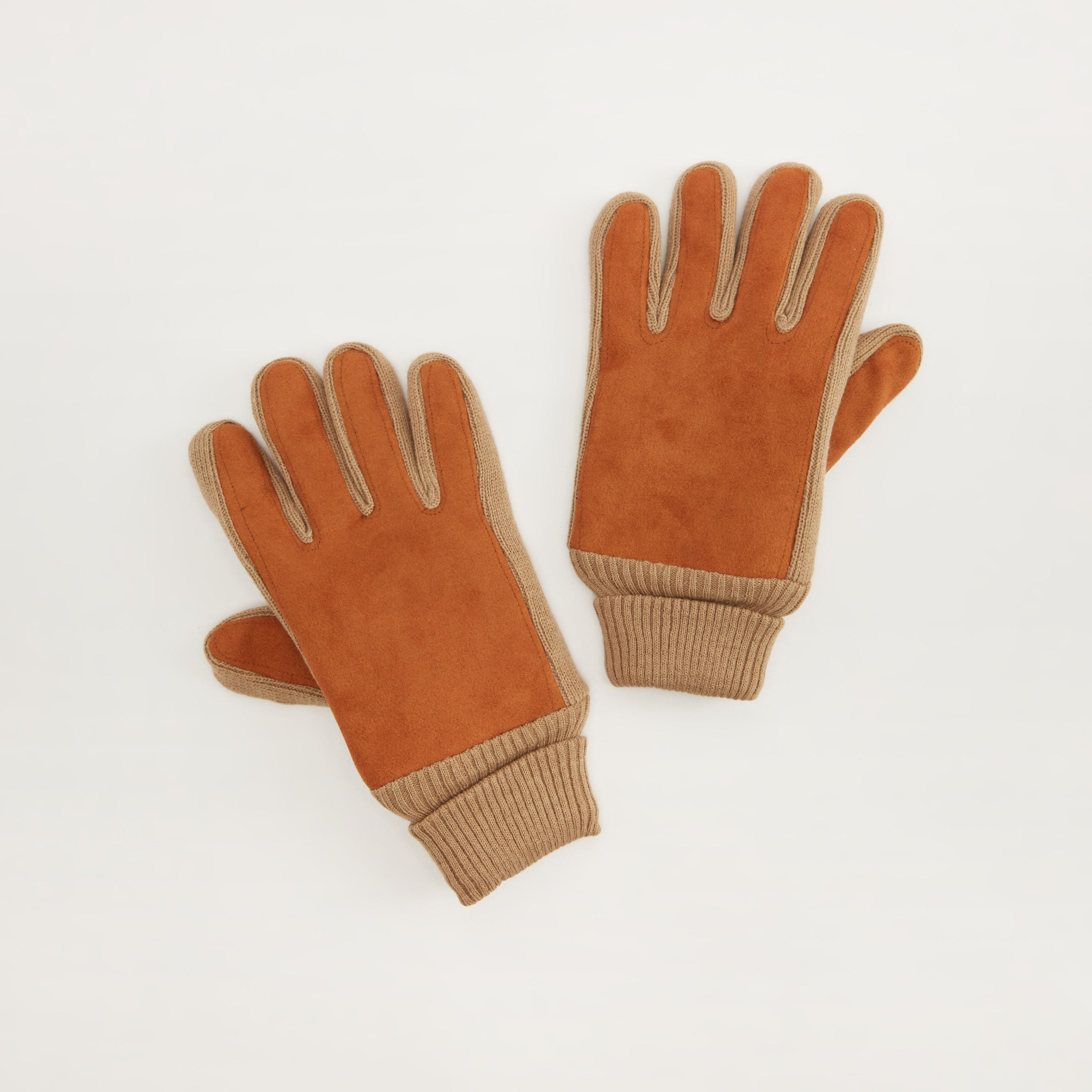 قفازات بارزة الملمس بأطراف مطاطية-men-scarvesandgloves-image-5