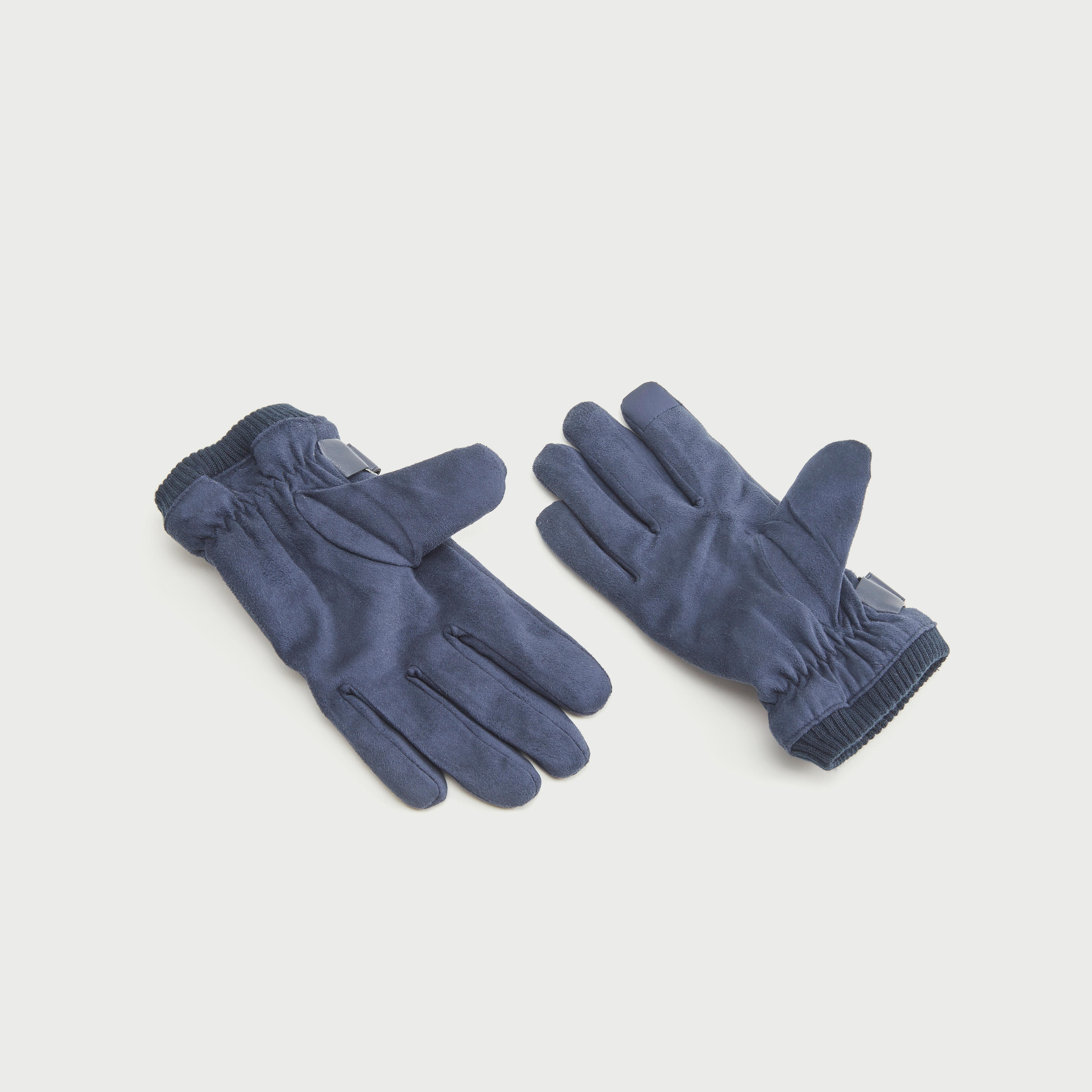 Solid Gloves with Snap Button Closure-men-scarvesandgloves-image-5