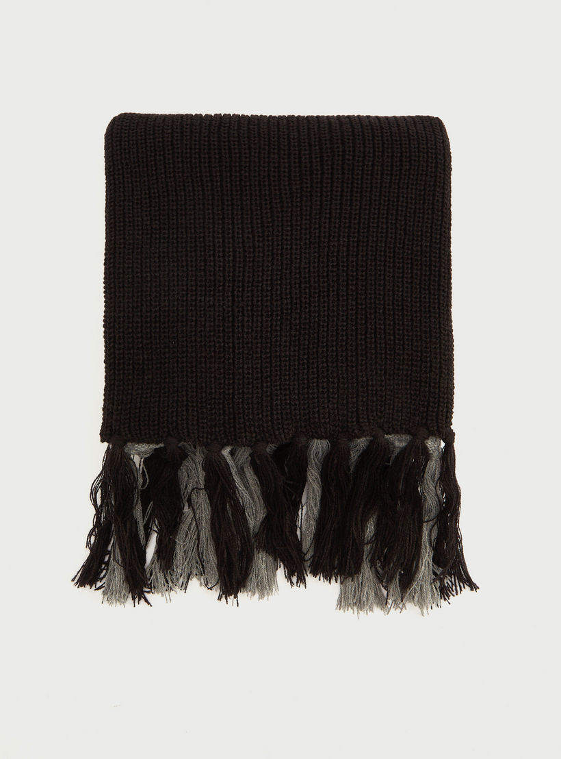 Textured Scarf with Fringes-men-scarvesandgloves-image-4