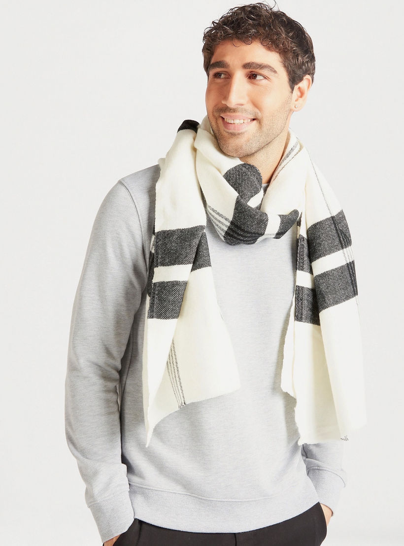 Checked Scarf-men-scarvesandgloves-image-2