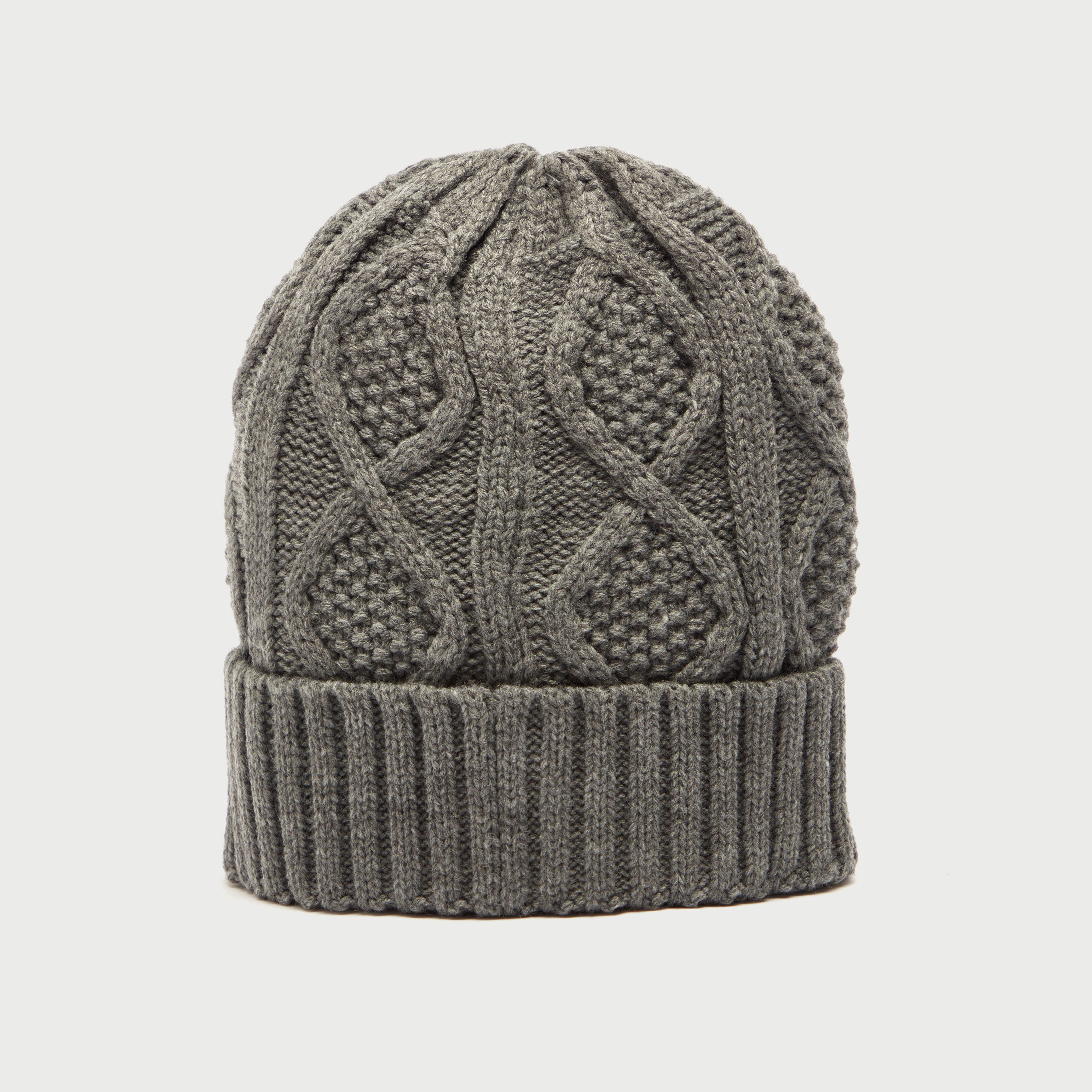 Lee Cooper Textured Beanie Cap with Cuffed Hem-men-caps-image-4