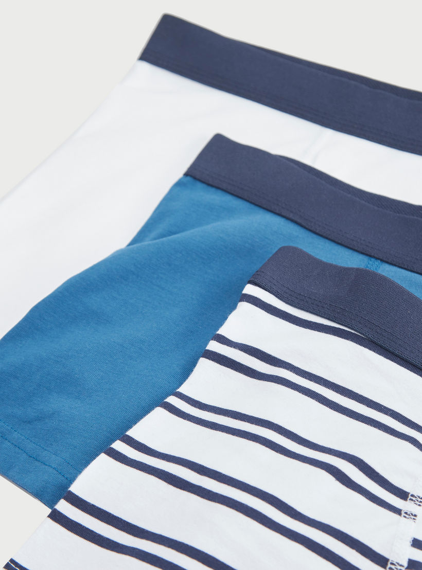 Set of 3 - Assorted Trunks with Elasticated Waistband-men-clothing-innerwear-underwear-image-2