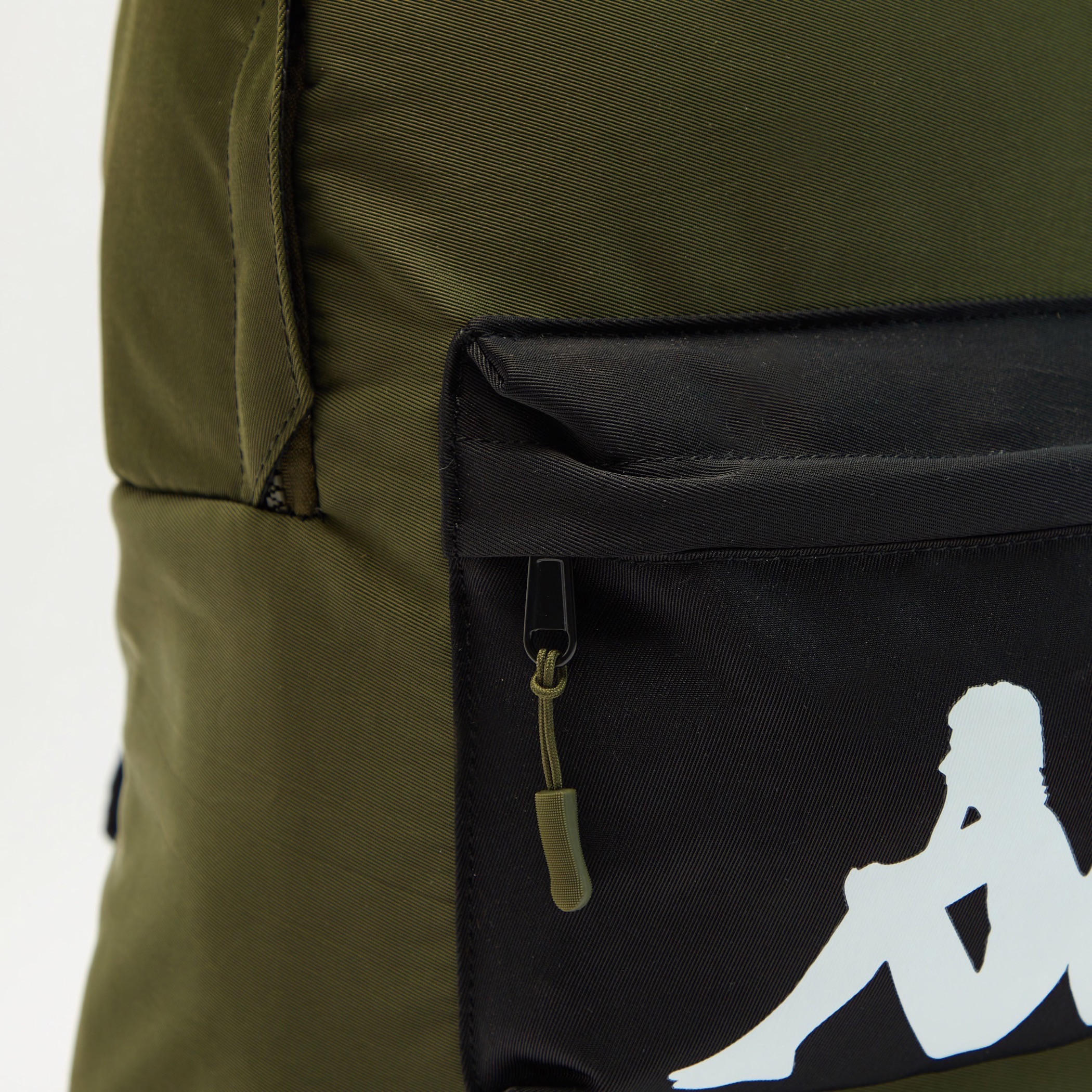 Kappa Logo Print Backpack with Front Pocket-men-bags-image-4