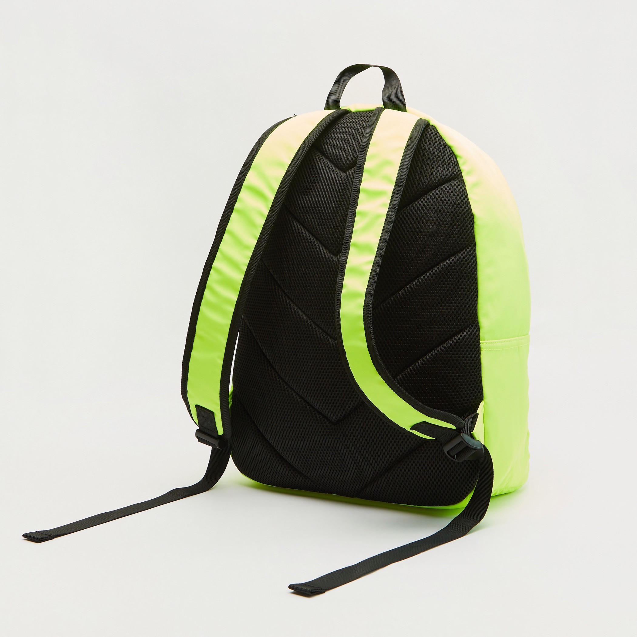 Kappa Logo Print Backpack with Adjustable Straps-men-bags-image-5