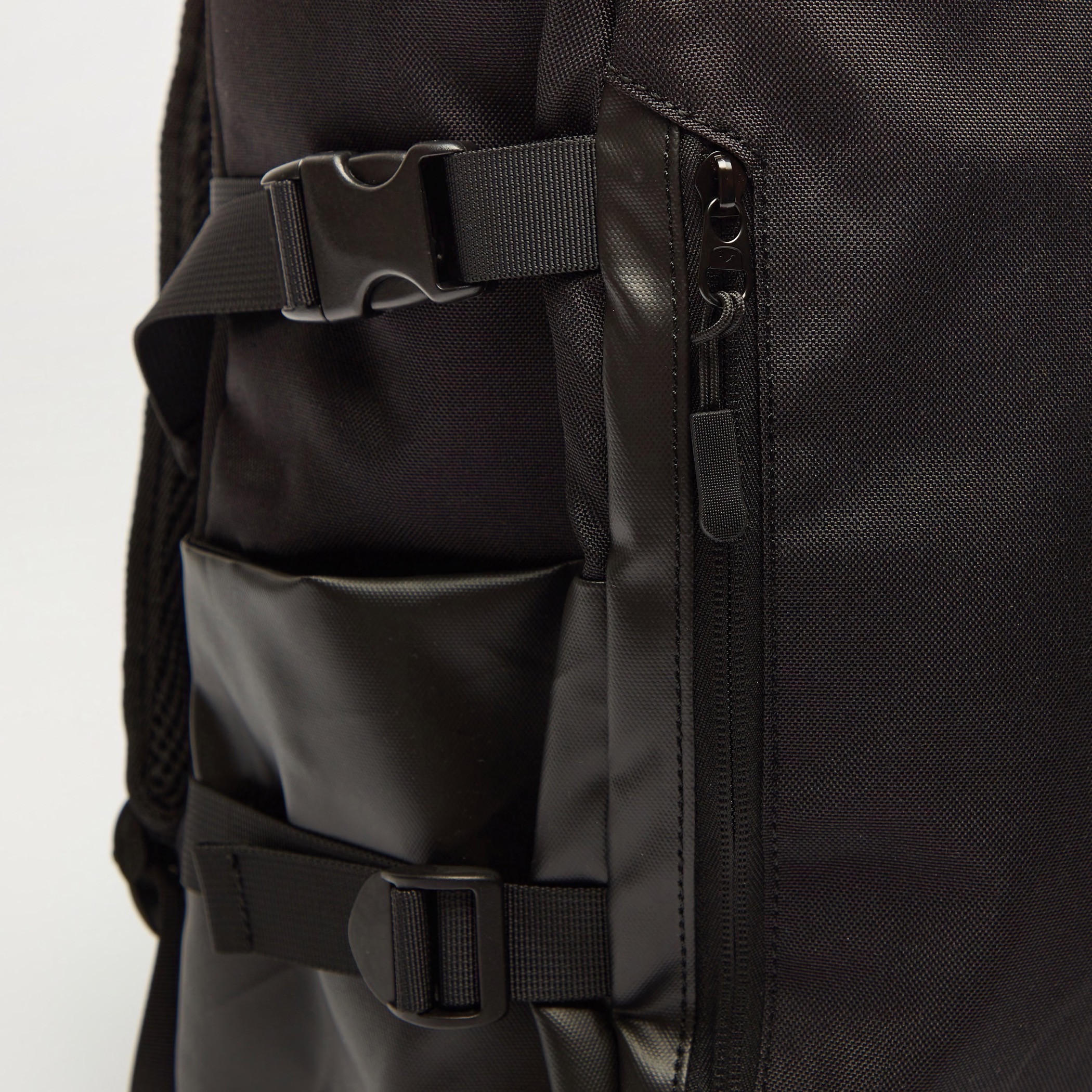Kappa Logo Print Backpack with Adjustable Straps-men-bags-image-4