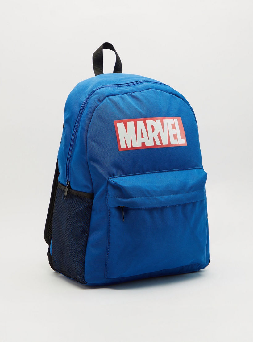 شنطة ظهر بسحّاب إغلاق وطبعات مارفل-men-bags-image-4