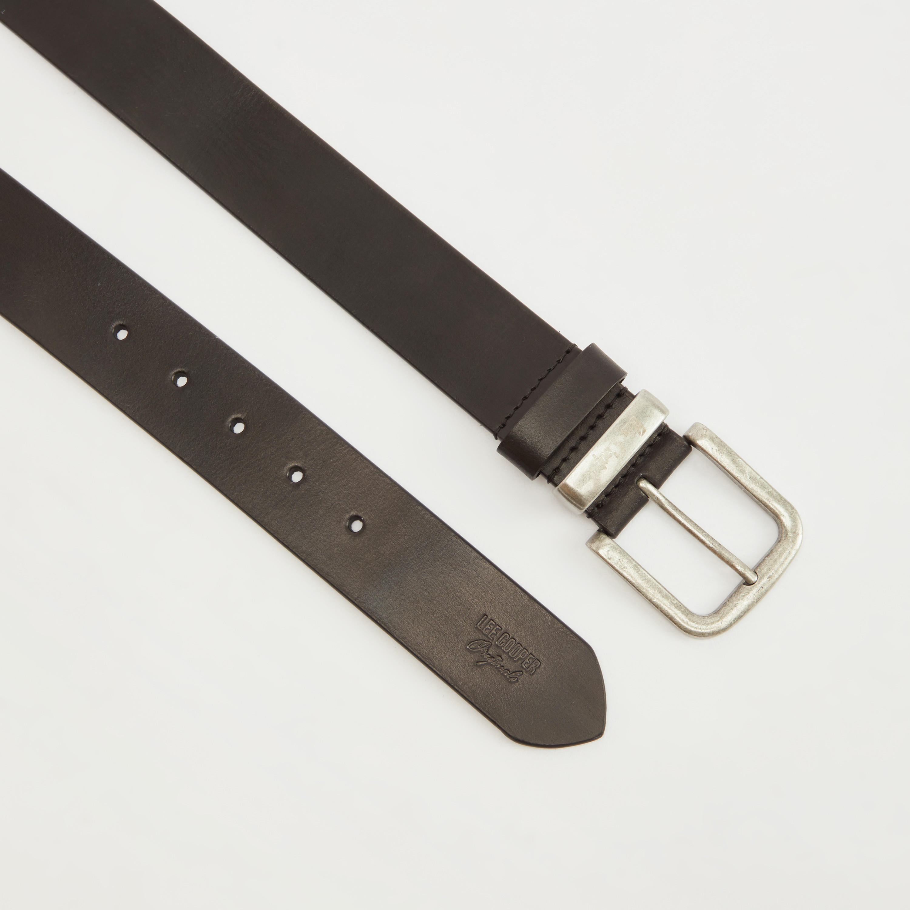 حزام جلد بإبزيم دبوس للإغلاق من لي كوبر-men-beltsandwallets-belts-image-2