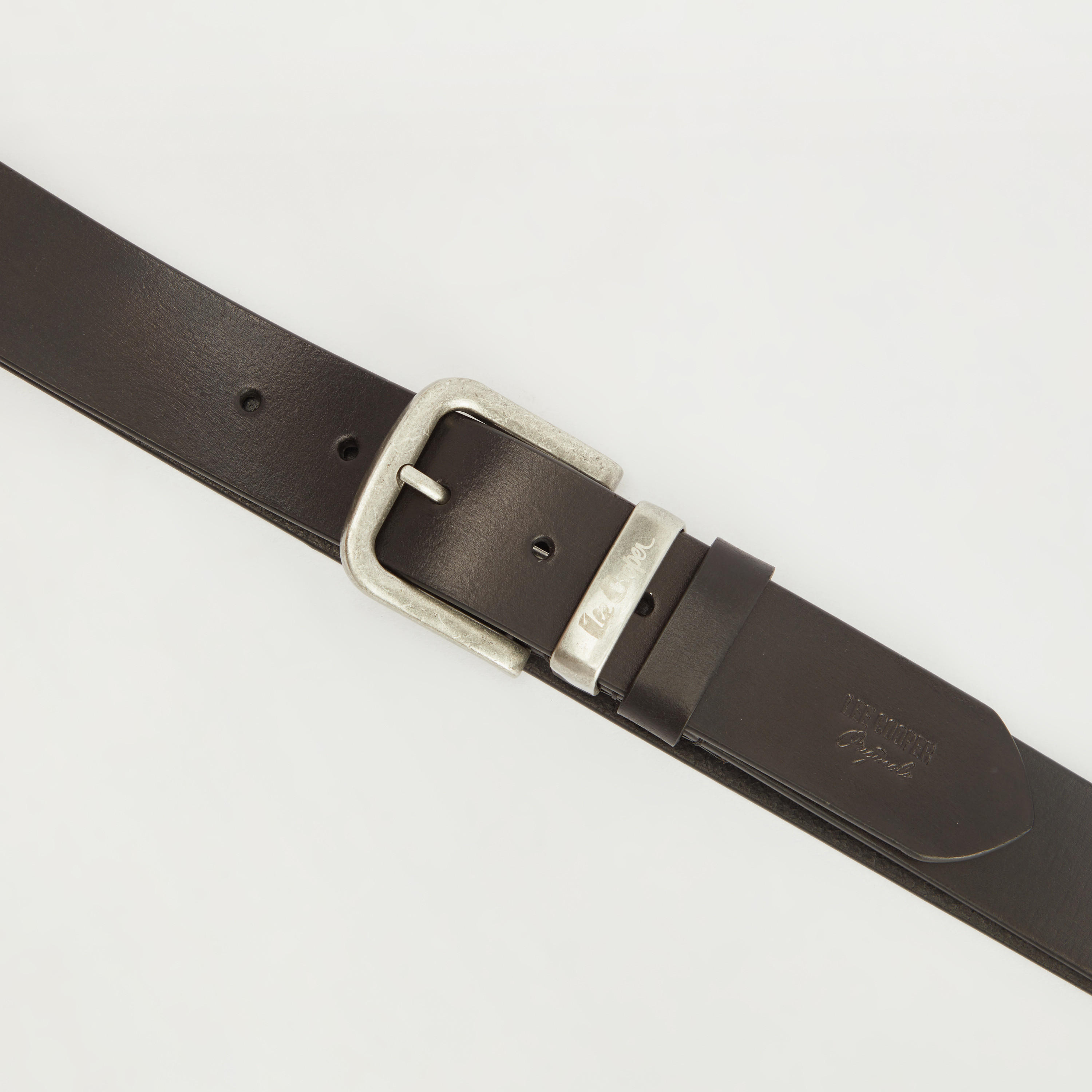 حزام جلد بإبزيم دبوس للإغلاق من لي كوبر-men-beltsandwallets-belts-image-1