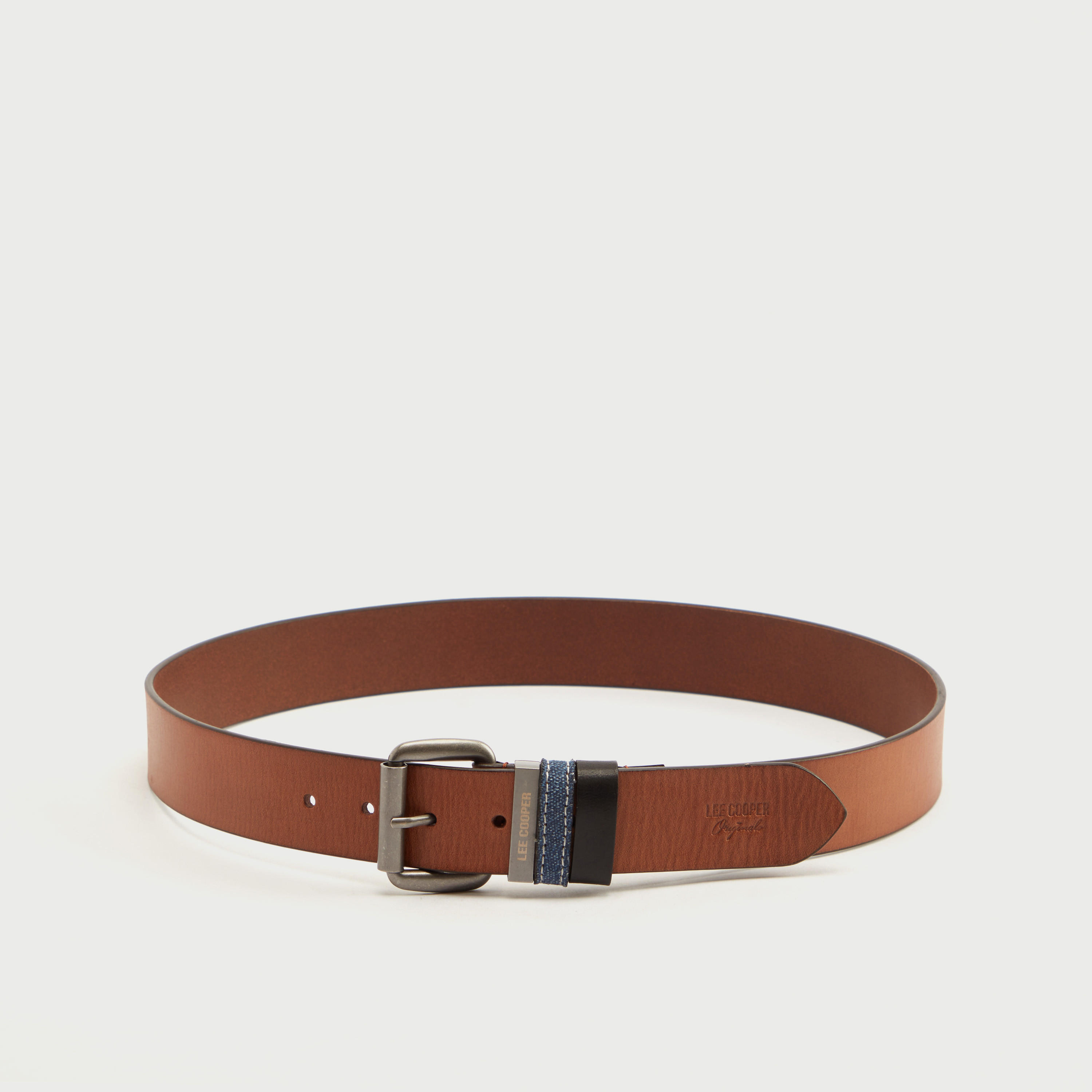 حزام سادة بإبزيم دبوس للإغلاق من لي كوبر-men-beltsandwallets-belts-image-5