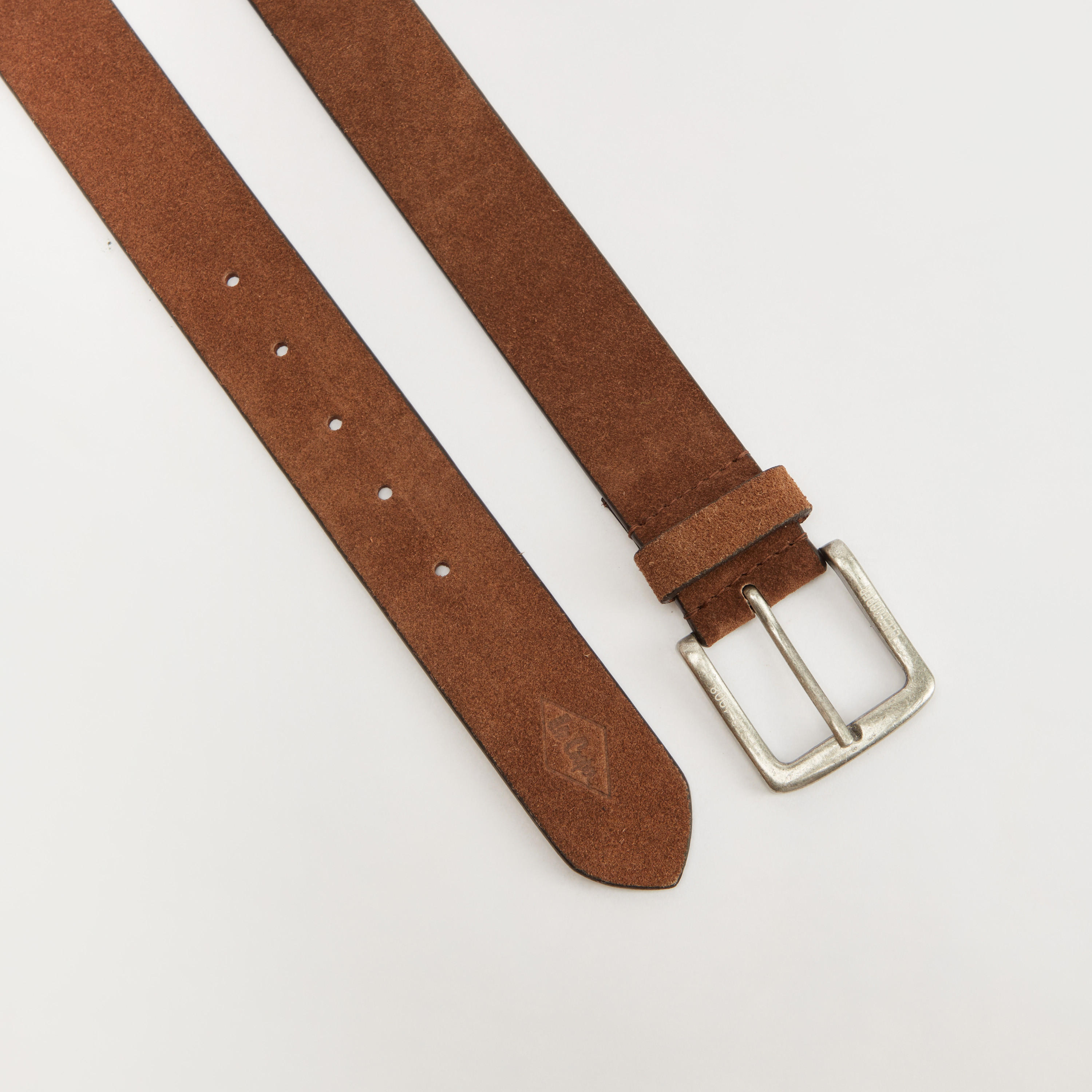 حزام جلد بارز الملمس بإبزيم إغلاق بدبوس من لي كوبر-men-beltsandwallets-belts-image-5