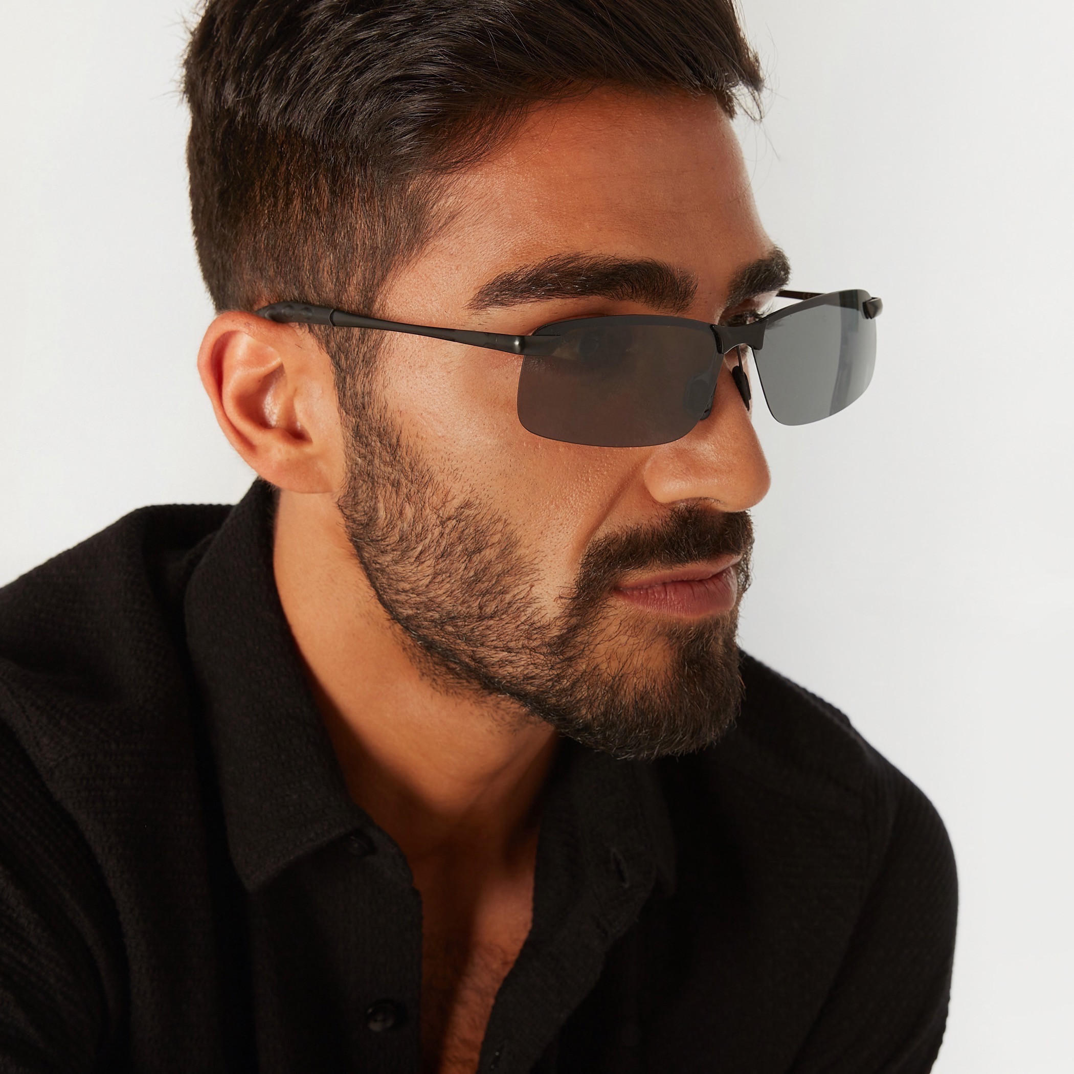 نظّارة شمسيّة مستطيلة بوسادات أنف-men-sunglasses-image-4