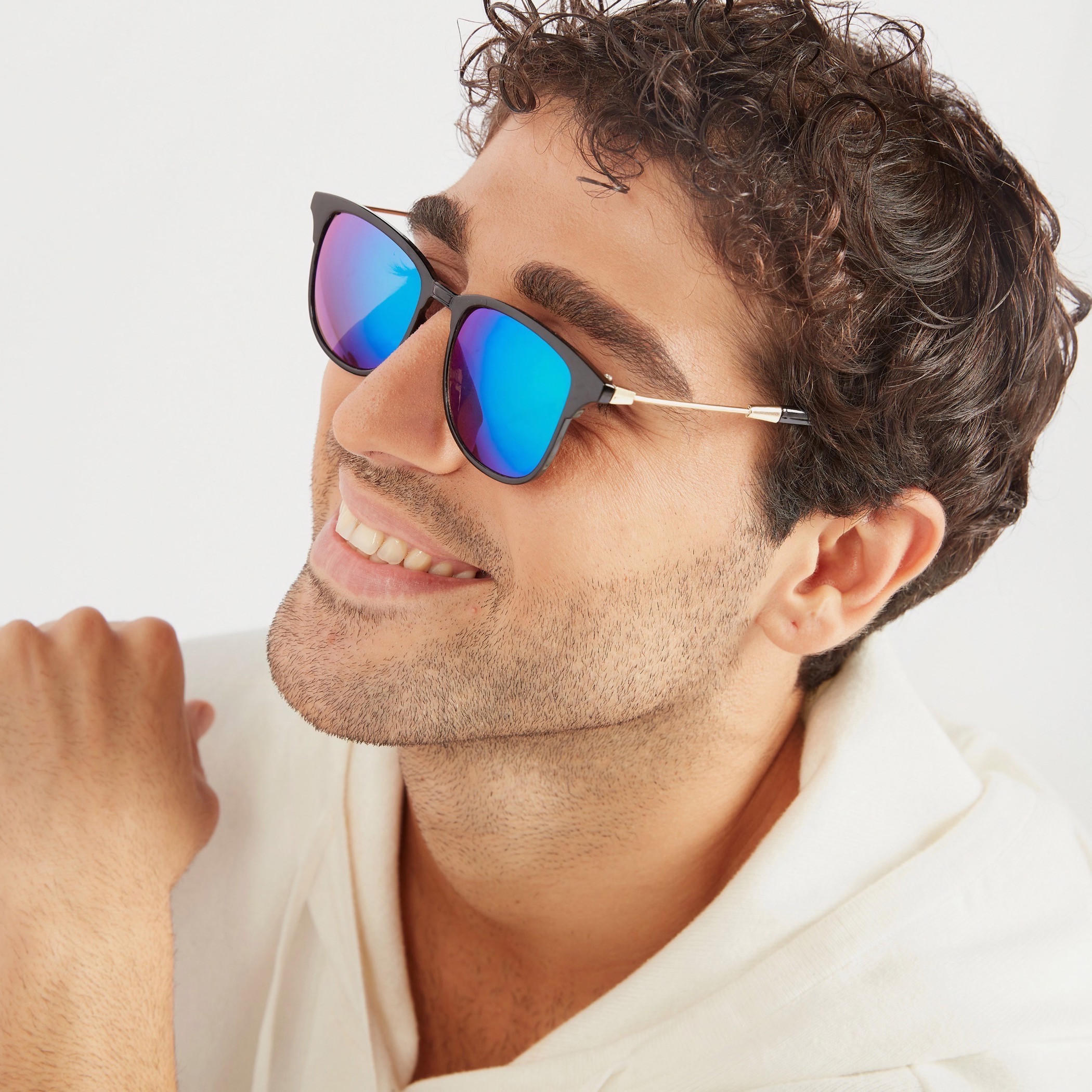 نظّارة شمسية كلوب ماستر بإطار كامل ووسادات أنف-men-sunglasses-image-2