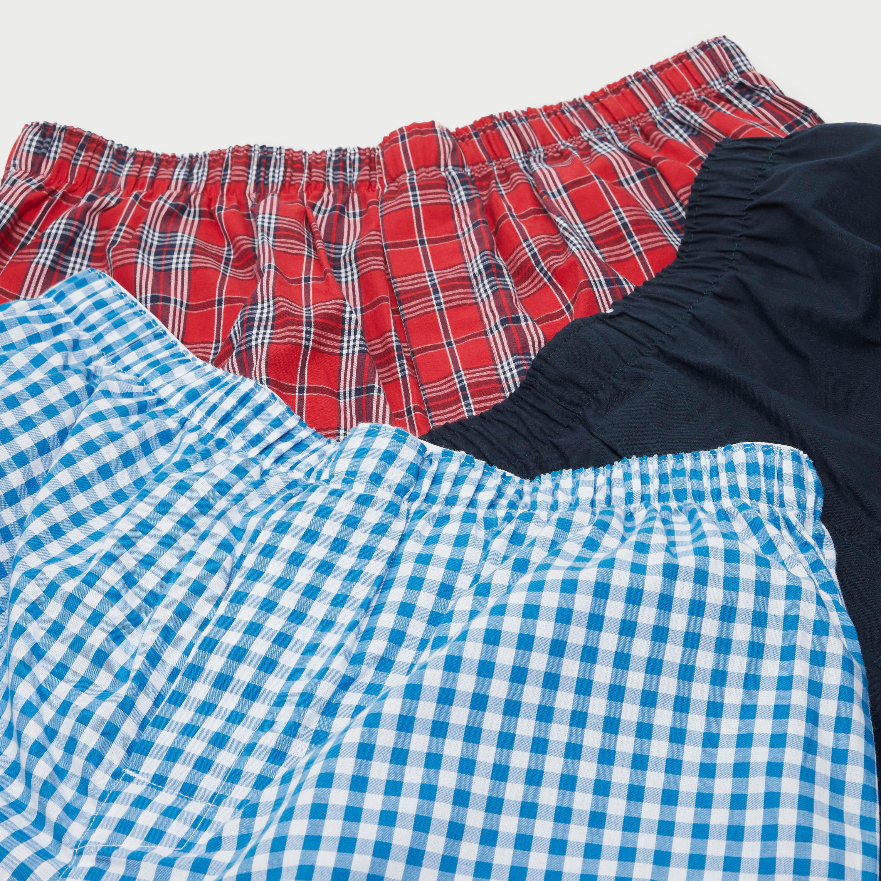 شورتات بوكسر متنوعة بخصر مطاطي - طقم 3 قطع-men-clothing-innerwear-underwear-image-2