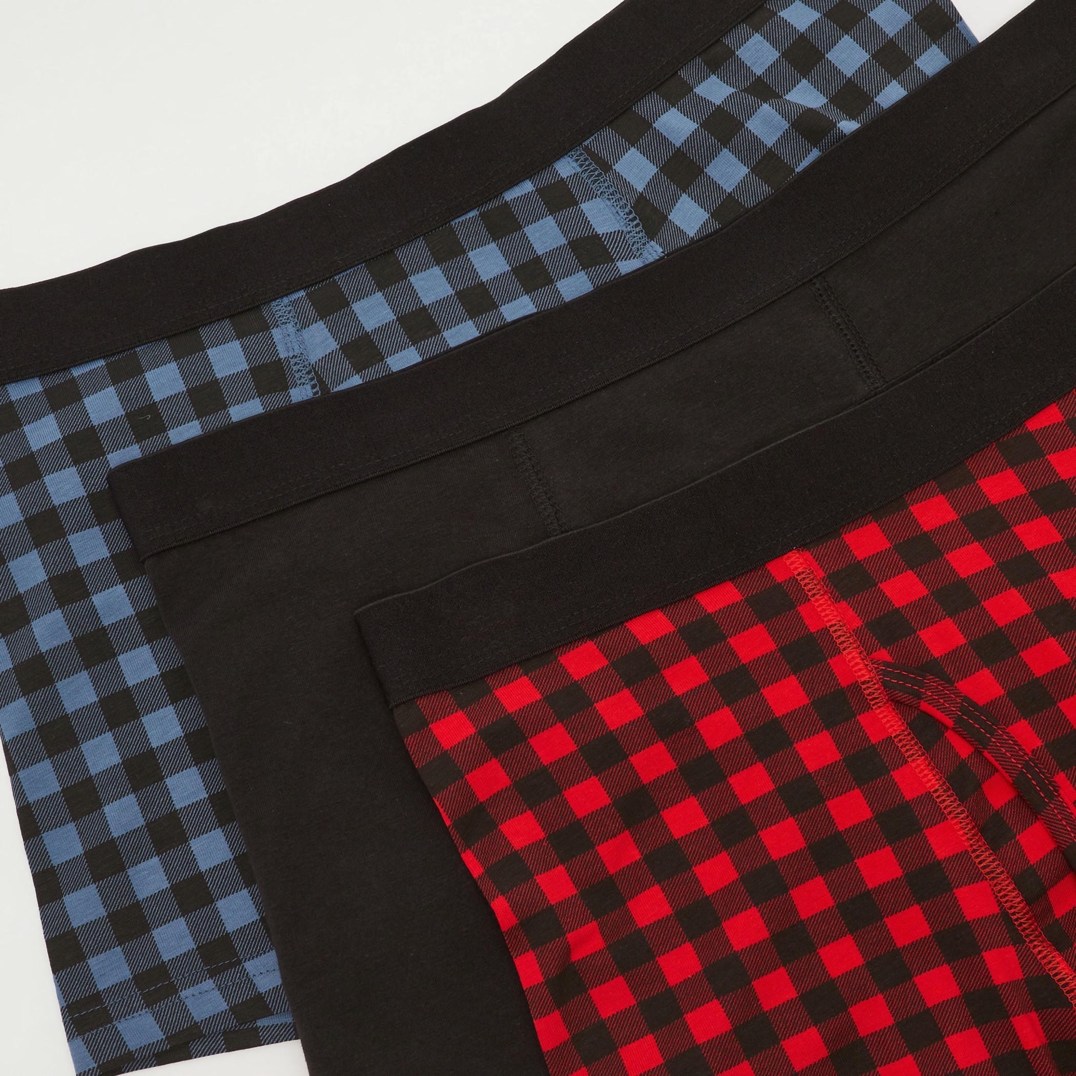 شورت ترانك بخصر مطّاطي - طقم 3 قطع متنوّعة-men-clothing-innerwear-underwear-image-4