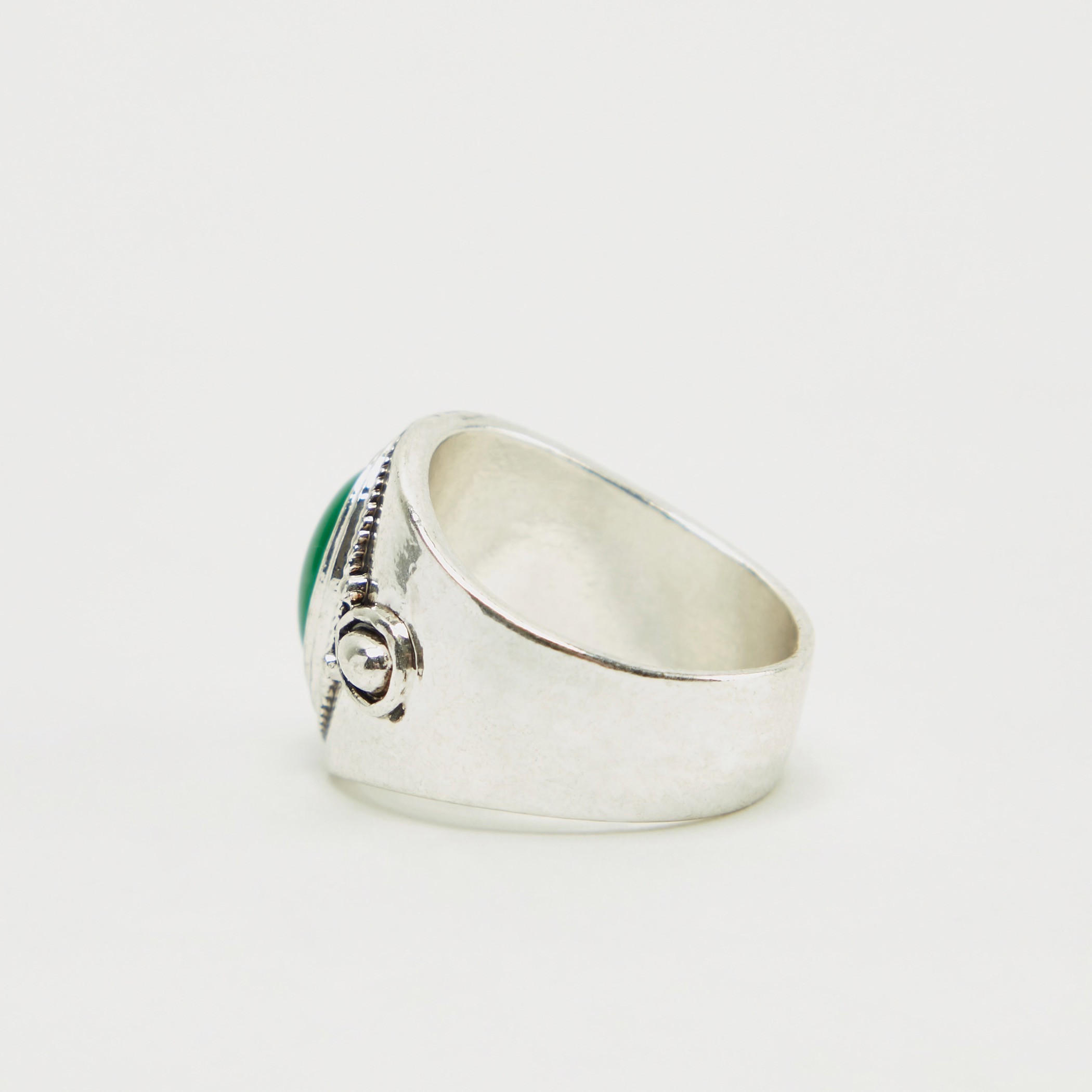 Studded Metallic Ring-men-watchesandjewellery-rings-image-3