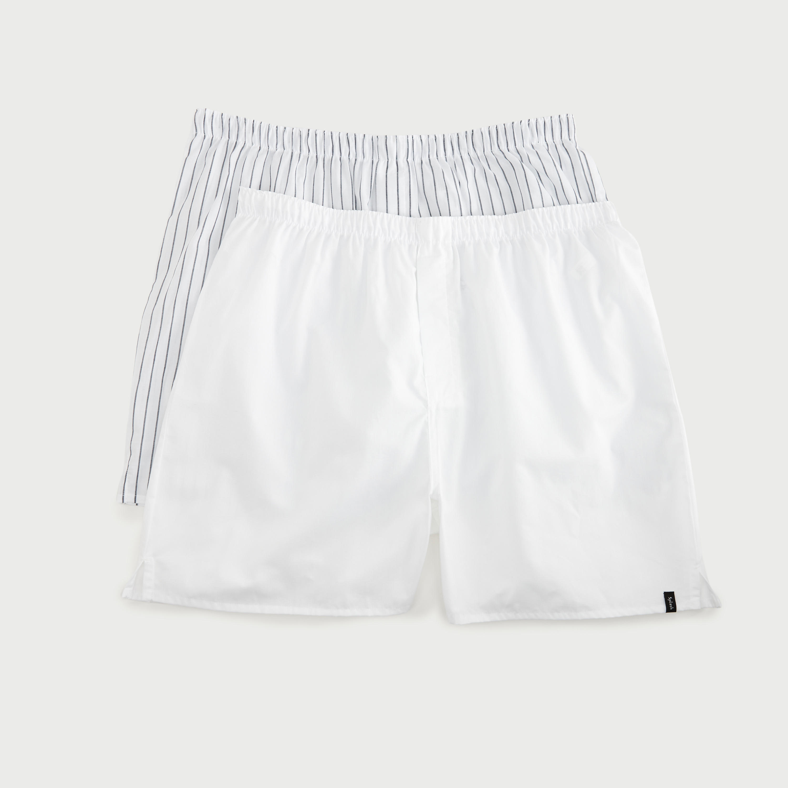 شورتات بوكسر متنوّعة بخصر مطّاطي - طقم قطعتين-men-clothing-innerwear-underwear-image-1