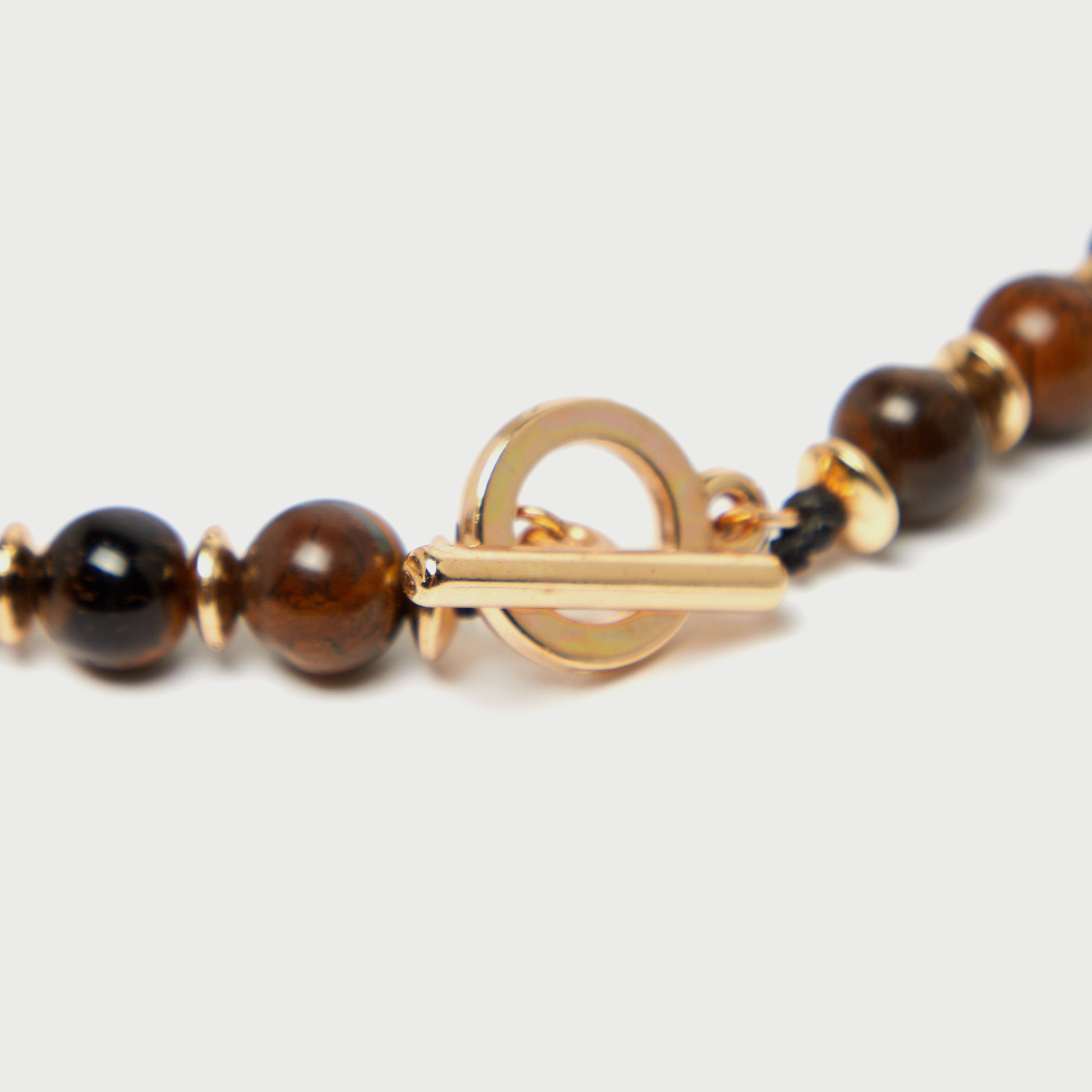 Beaded Necklace with Toggle Clasp Closure-men-watchesandjewellery-necklacesandpendants-image-5