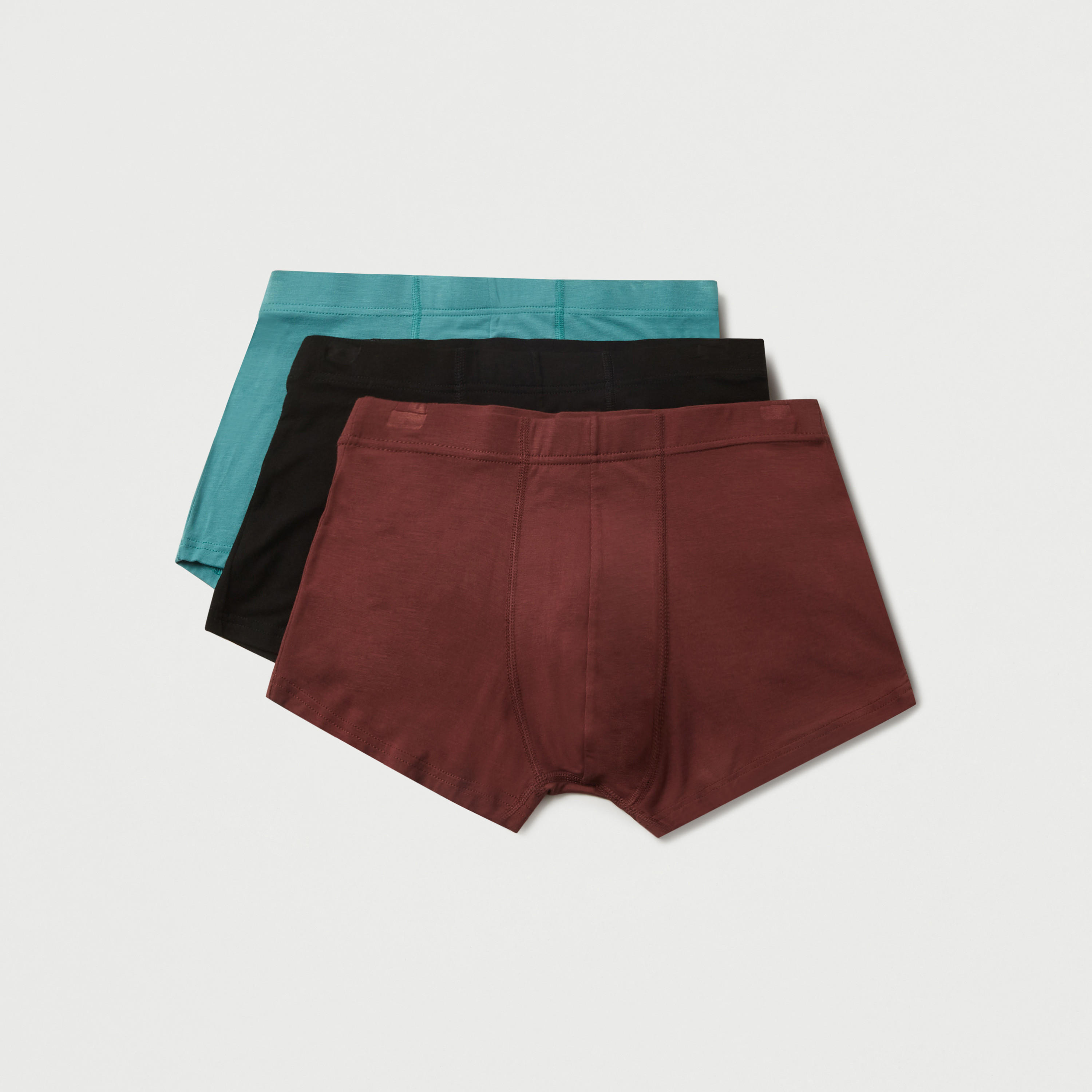 Set of 3 - Solid Hipster Briefs with Elasticated Waistband-men-clothing-innerwear-underwear-image-1