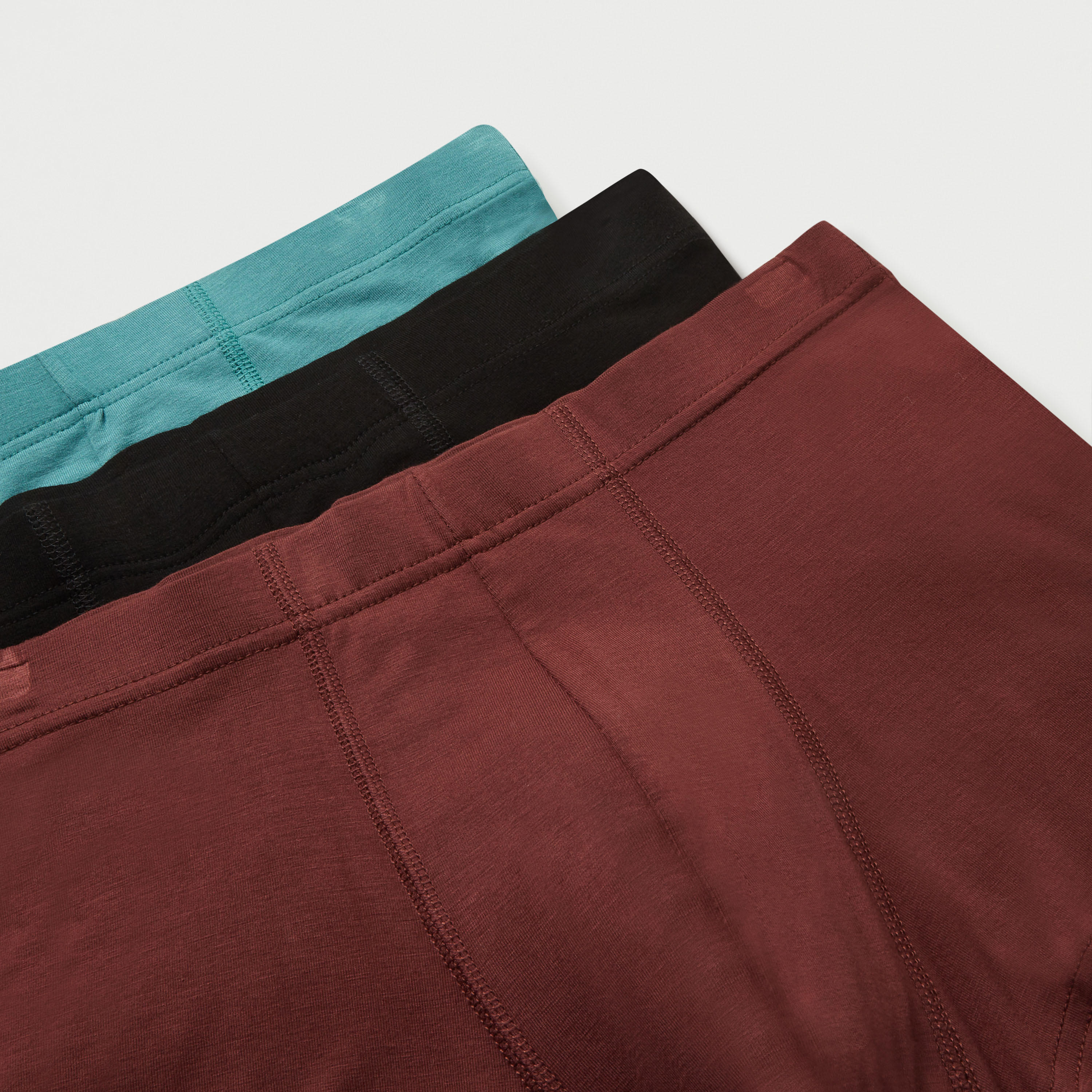 Set of 3 - Solid Hipster Briefs with Elasticated Waistband-men-clothing-innerwear-underwear-image-2