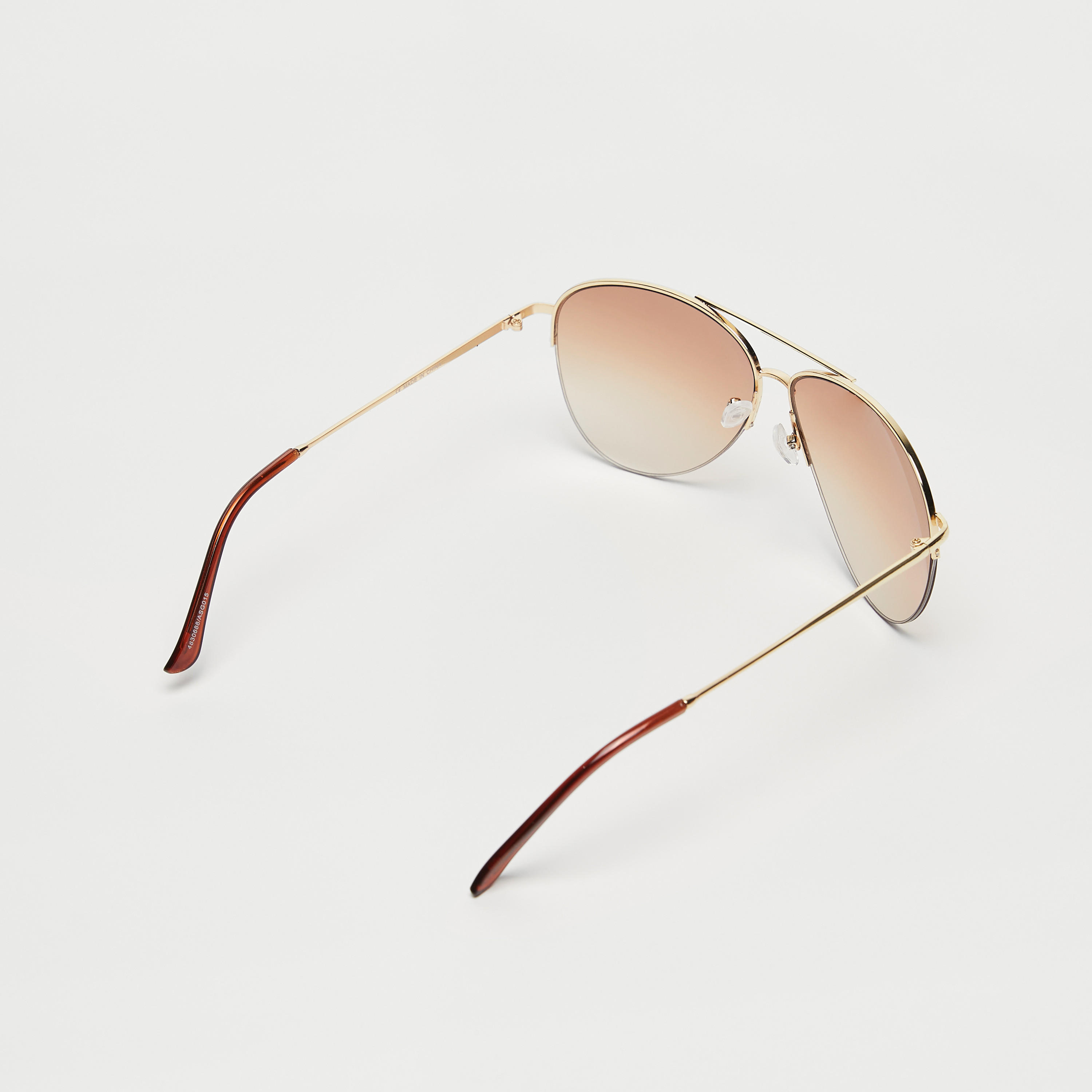 نظّارة شمسيّة بإطار كامل وعدسات ملوّنة ووسادات أنف-men-sunglasses-image-3